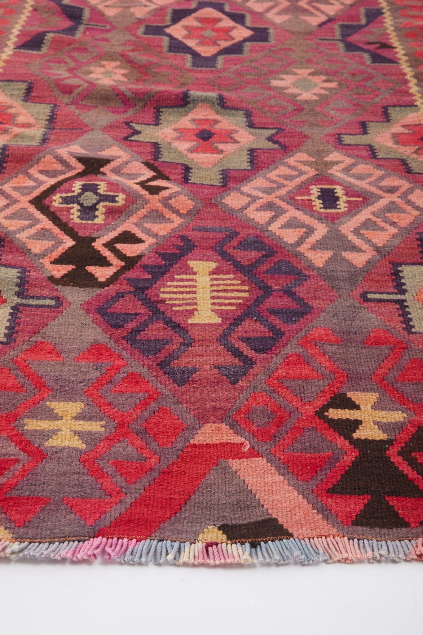 'Adeline' Turkish Vintage Runner - 2'10