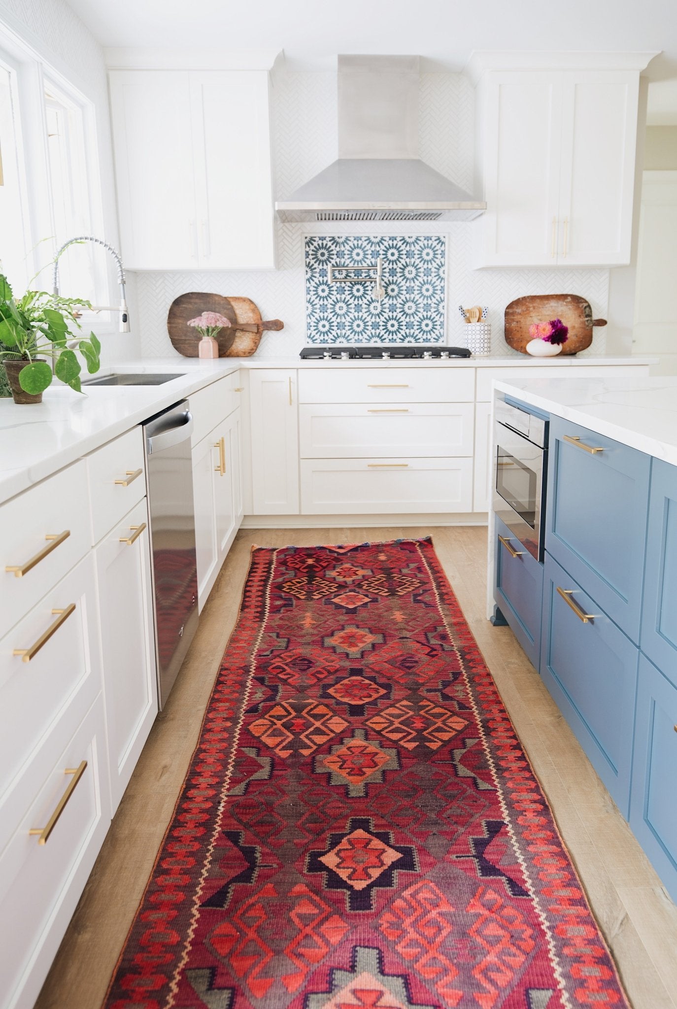 'Adeline' Turkish Vintage Runner - 2'10