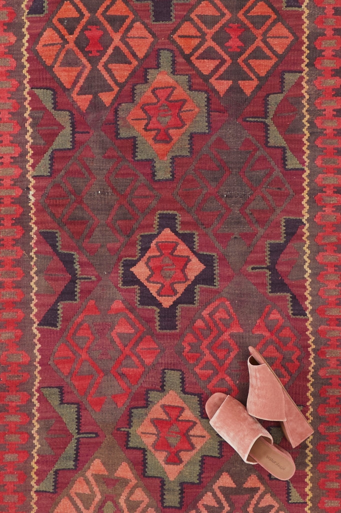 'Adeline' Turkish Vintage Runner - 2'10