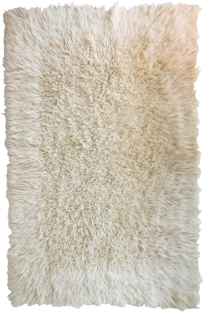 'Aster' Primitive Vintage Tulu Rug - 5'1