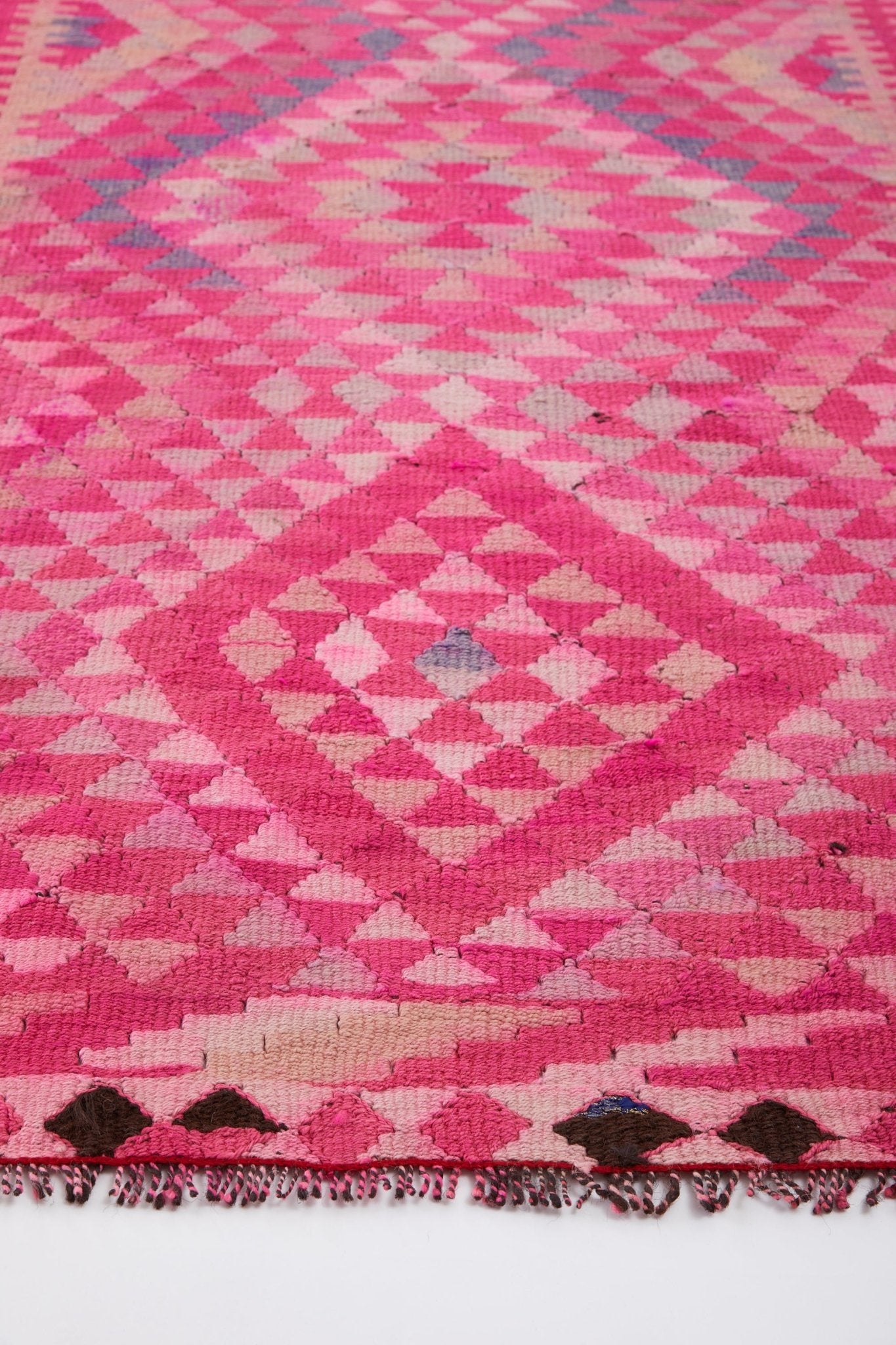 'Aya' Extra Long Turkish Vintage Runner - 3'4