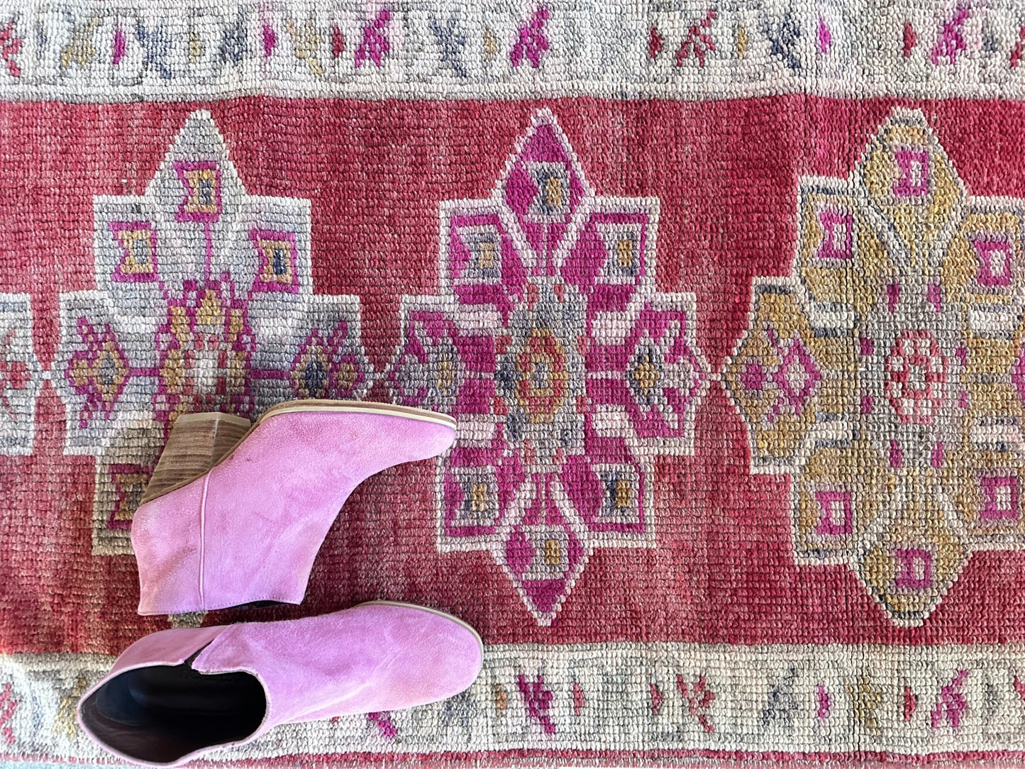 'Barb' Vintage Turkish Runner - 2'1