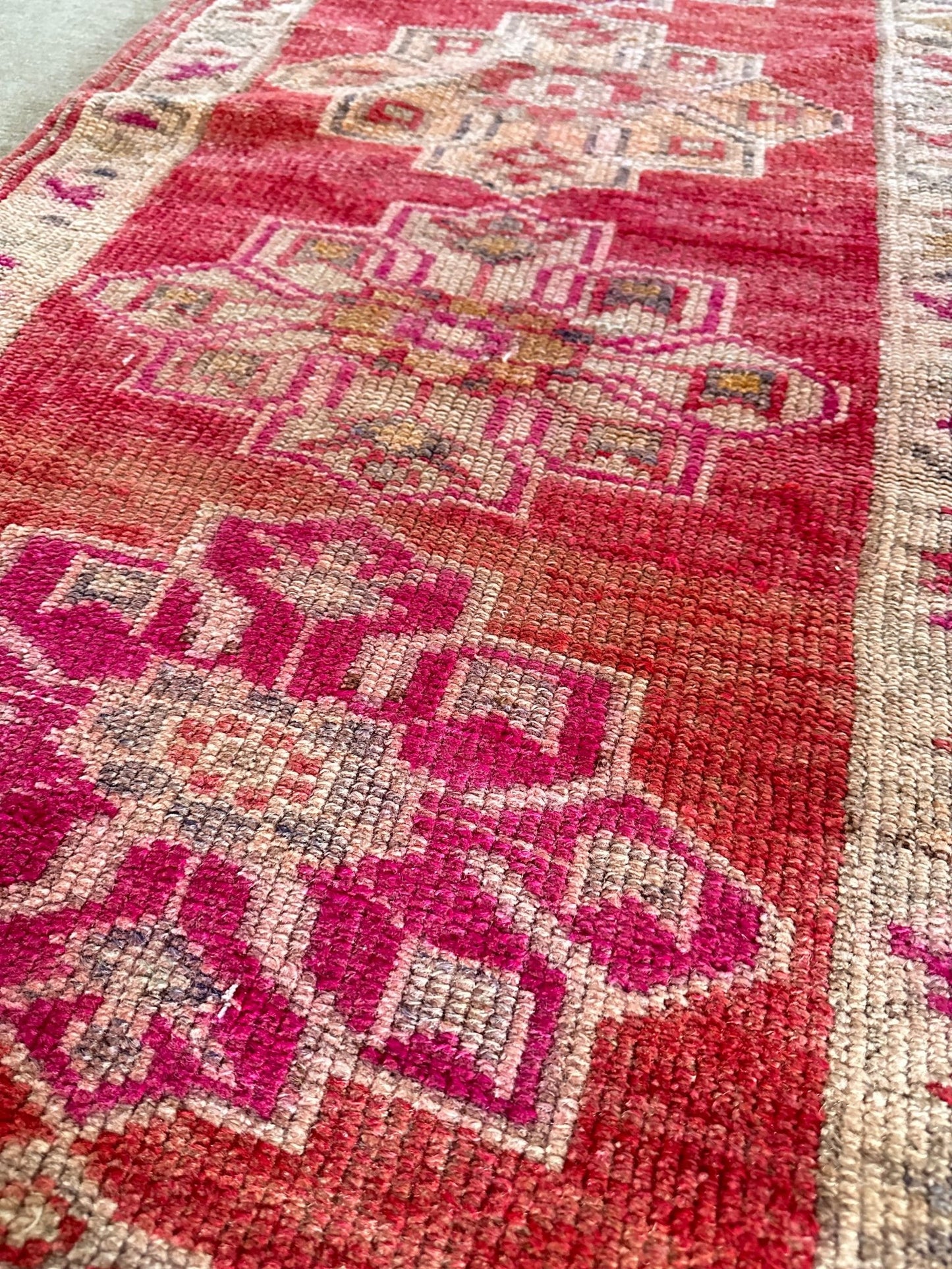 'Barb' Vintage Turkish Runner - 2'1