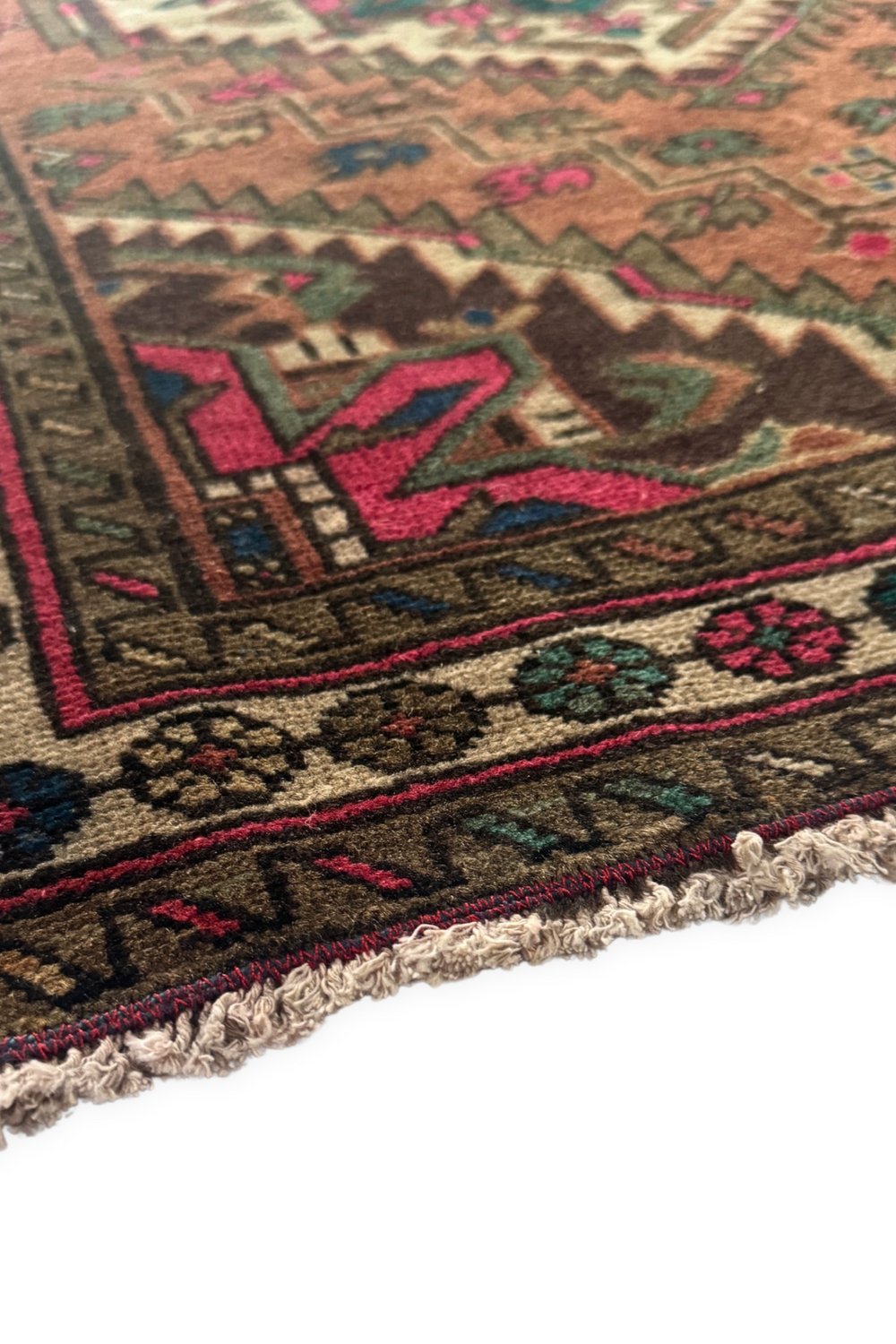 'Birch' Vintage Turkish Runner - 2'7
