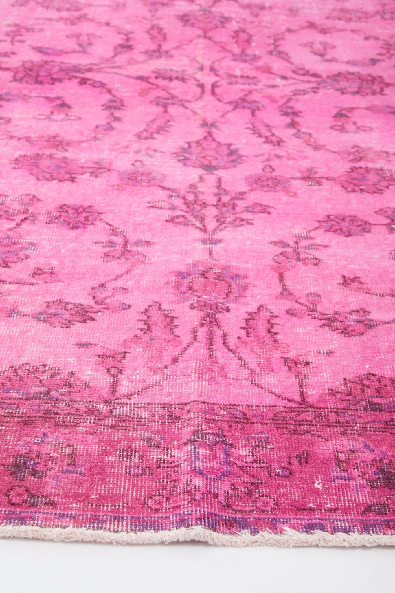 'Bliss' Vintage Oushak Area Rug - 4'11'' x 7'10'' - Canary Lane
