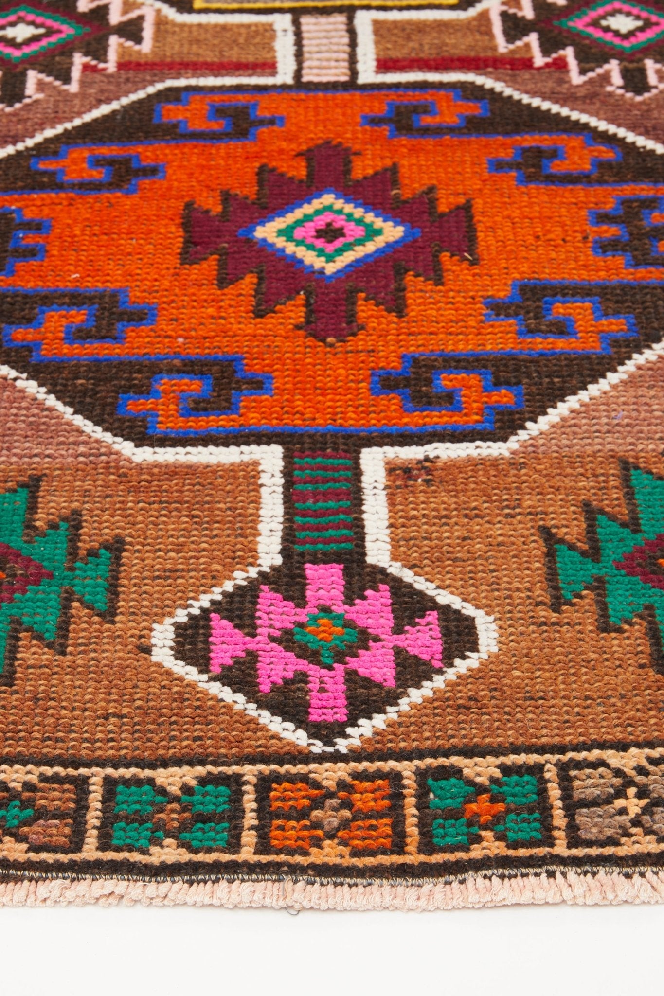 'Blithe' Vintage Turkish Rug - 2'8.5