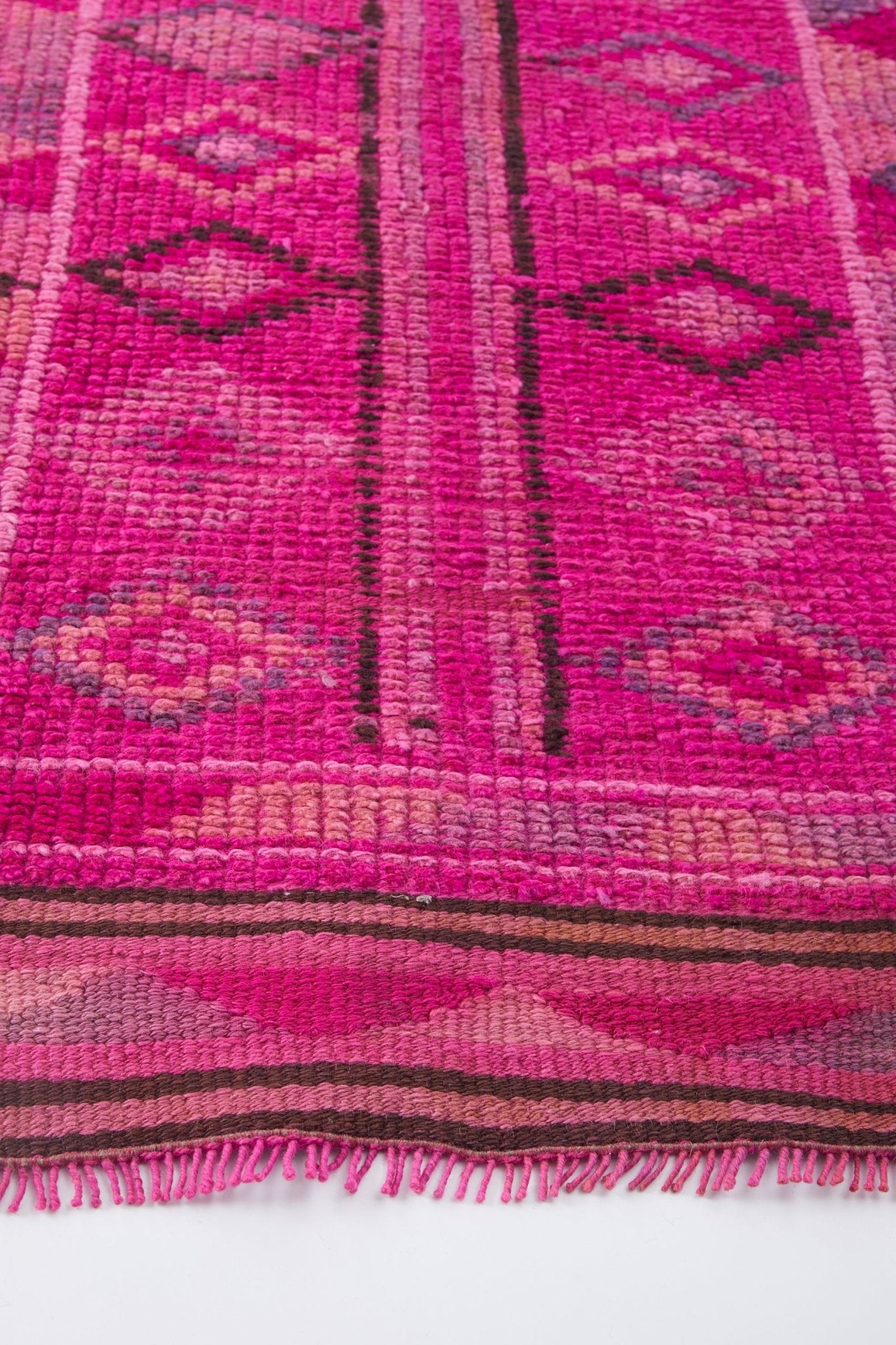 'Blossom' Turkish Vintage Runner - 2'5'' x 12' - Canary Lane