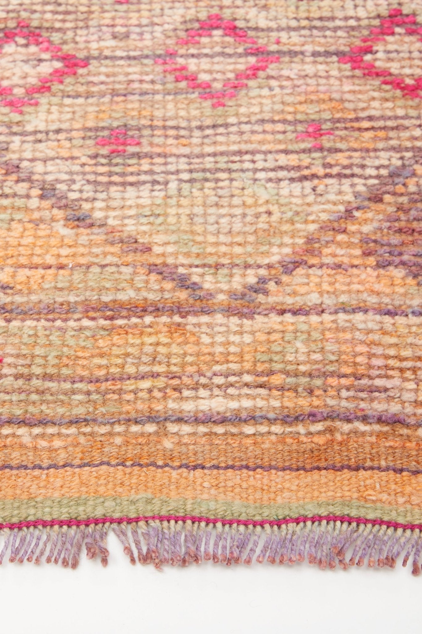 'Bristol' Vintage Turkish Runner - 2'11'' x 14'2'' - Canary Lane