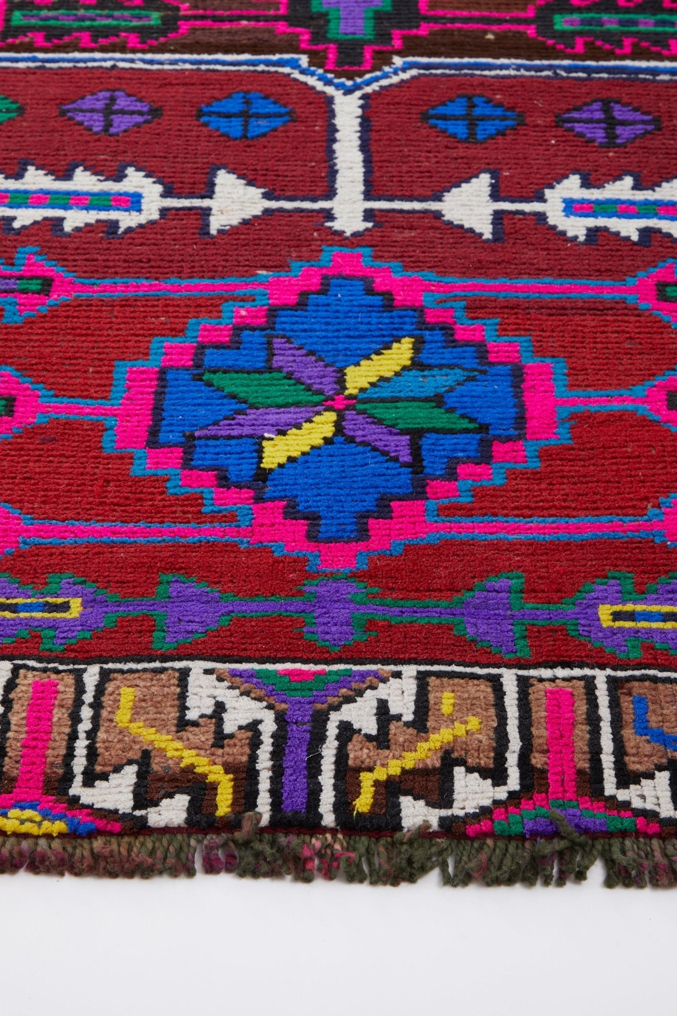 'Britt' Vintage Turkish Runner - 2'8'' x 11'9'' - Canary Lane