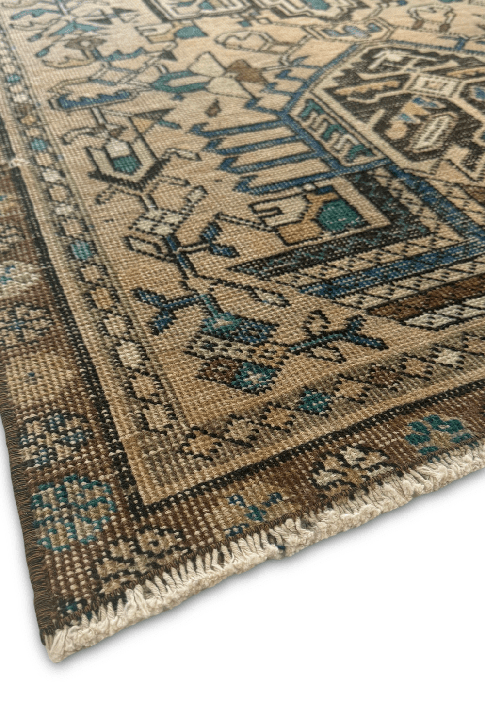 'Cedar' Vintage Persian Runner - 3'5.5