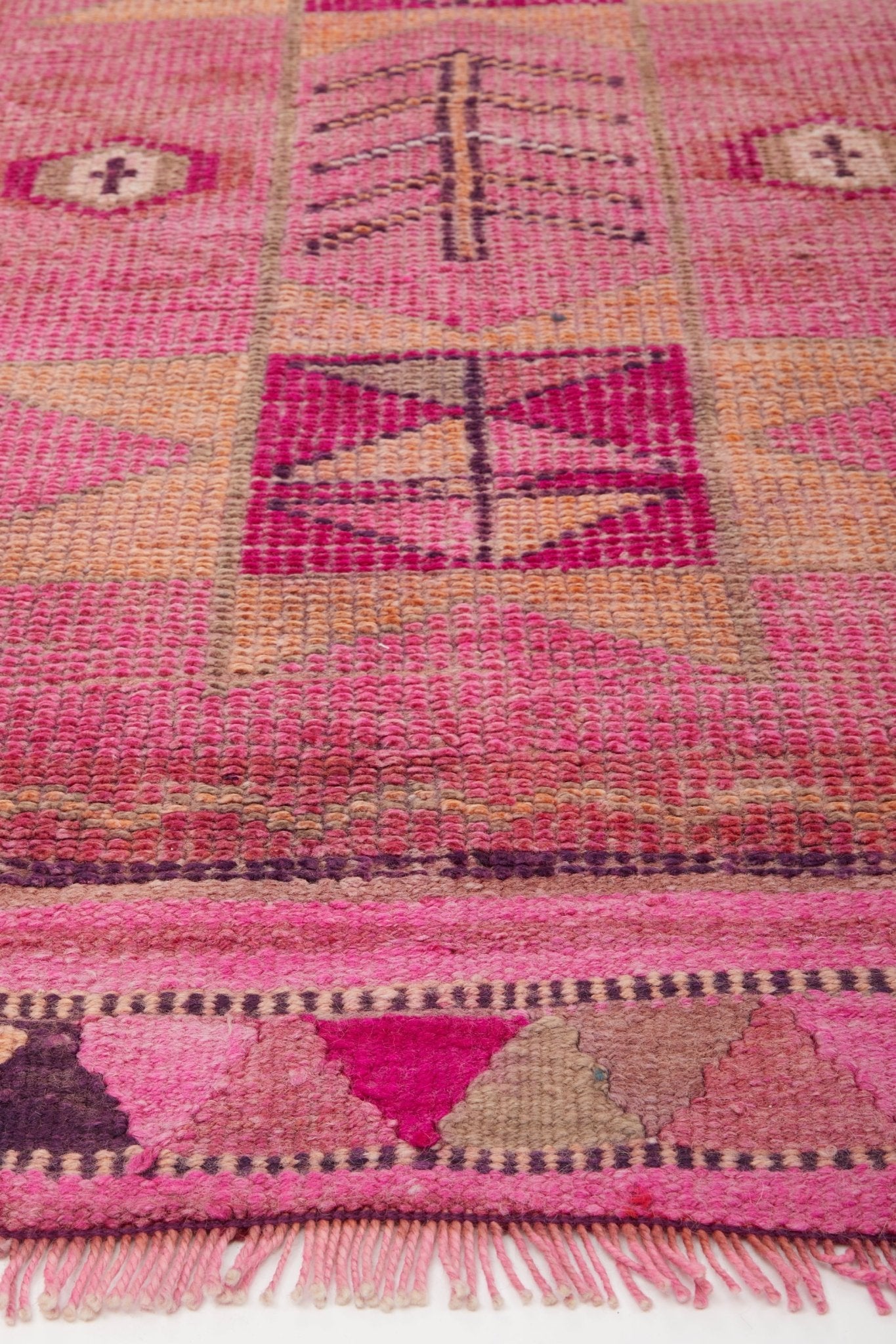 'Chelsea' Vintage Turkish Runner - 3'2'' x 10'10'' - Canary Lane
