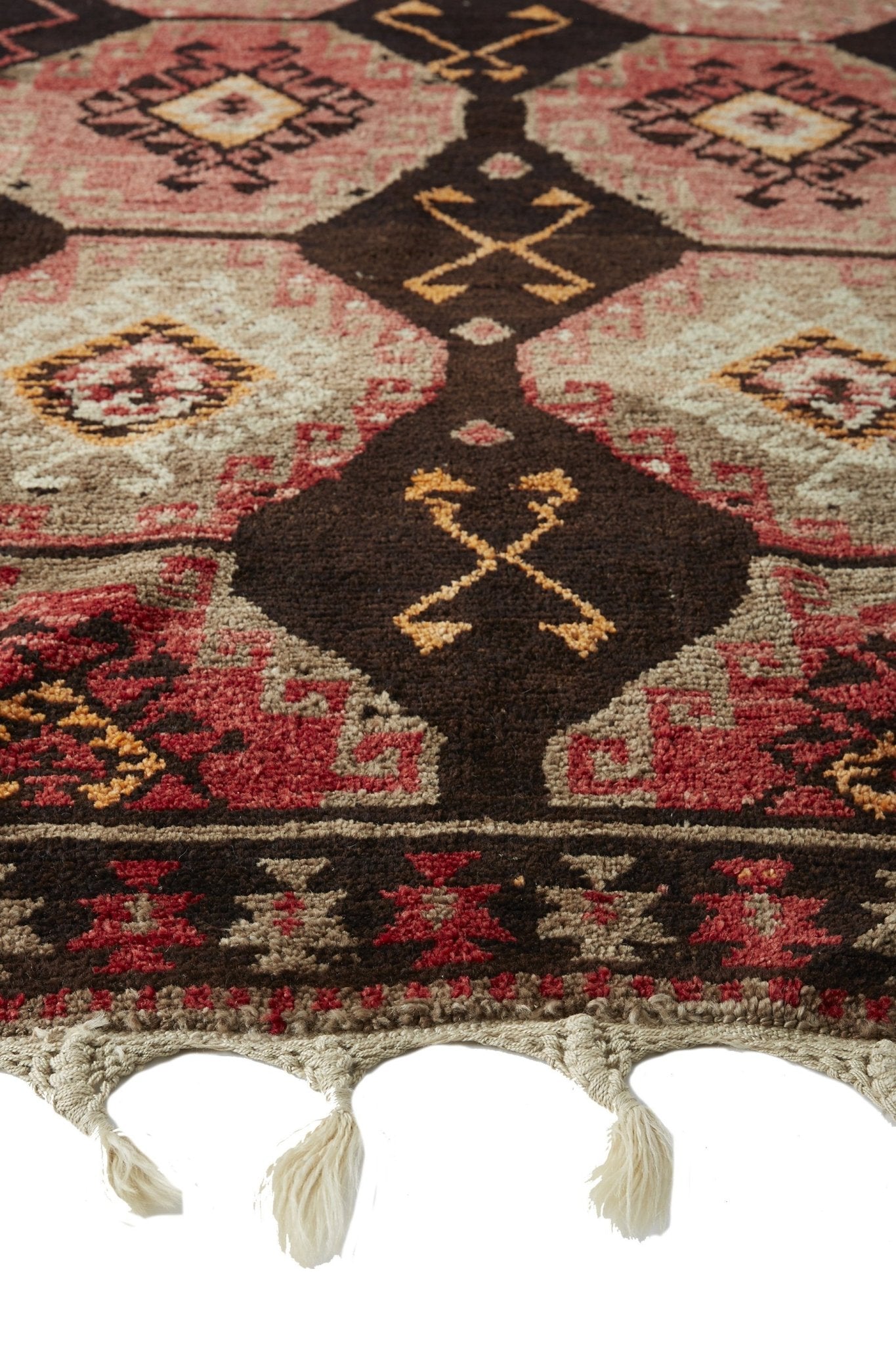 'Cider' Large Turkish Area Rug - 4'9'' x 10'4'' - Canary Lane