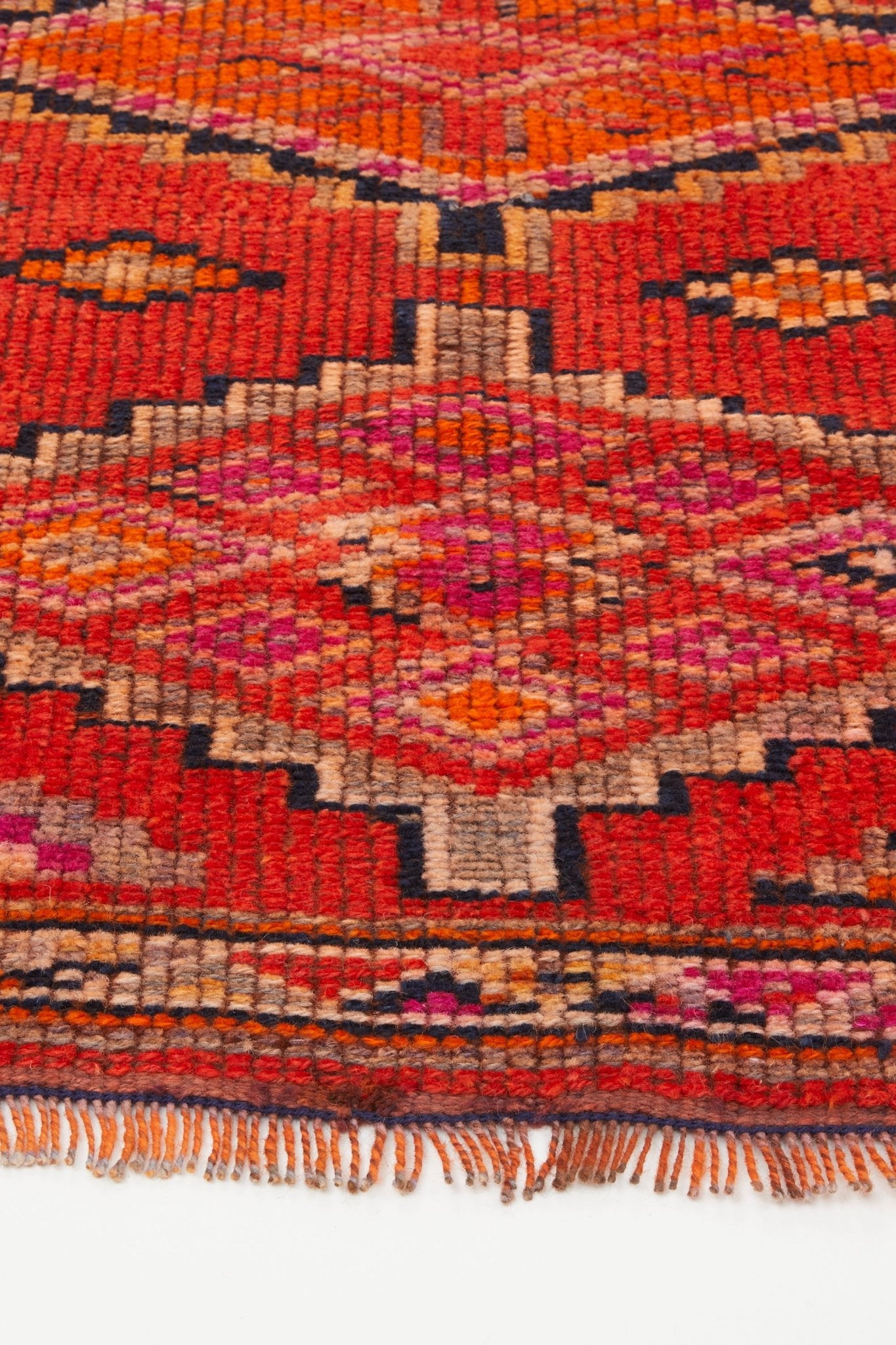 'Clarke' Vintage Turkish Runner - 2'7.5'' x 11'1'' - Canary Lane
