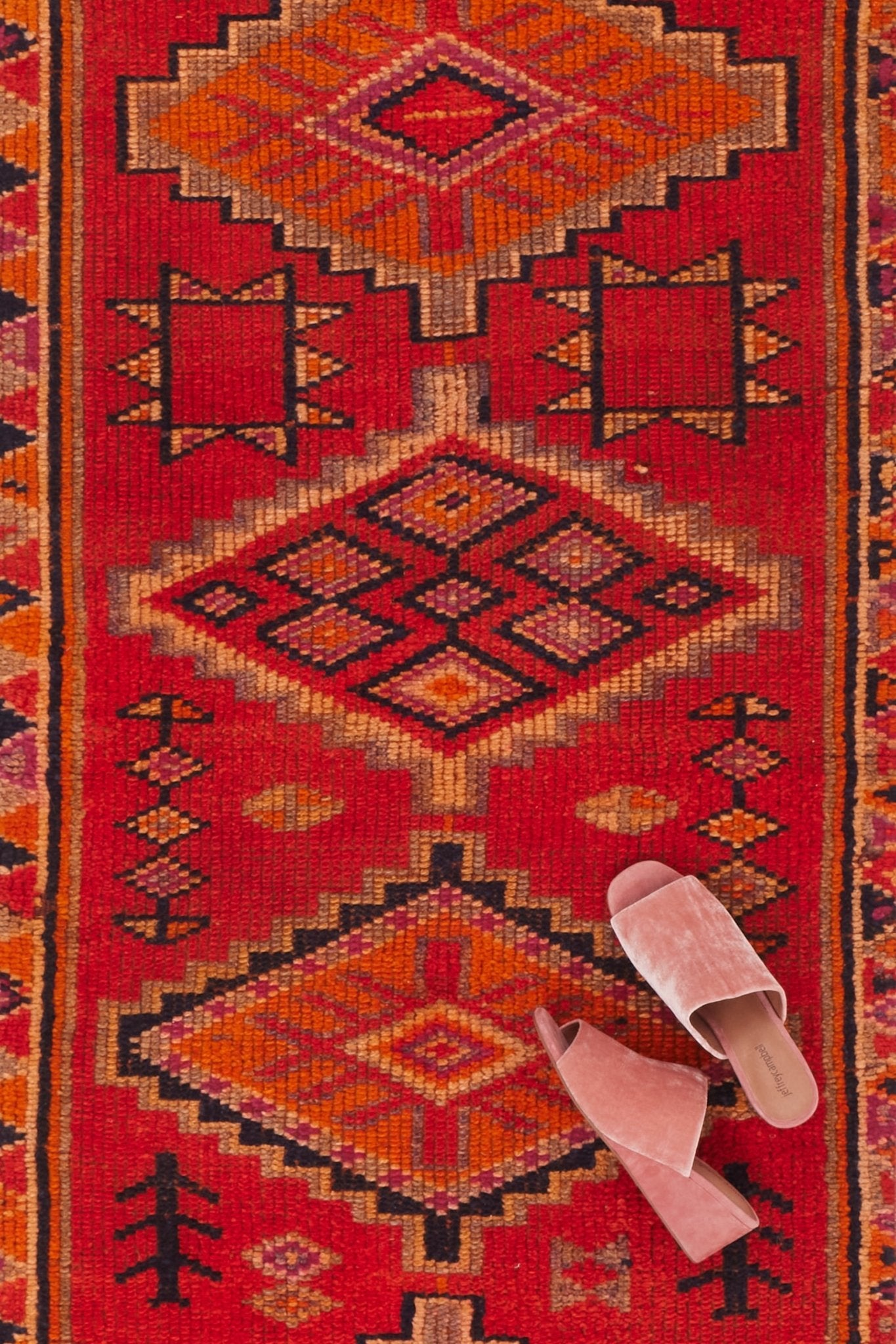 Vintage Runner Area Rug, 2.7 X 10.2 Ft. Free Shipping