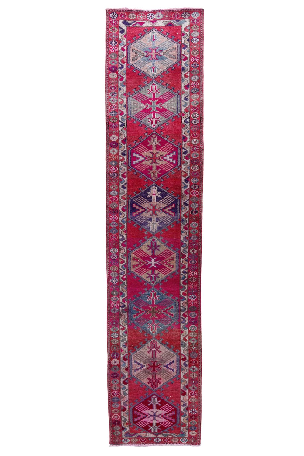 'Dutton' Vintage Turkish Runner - 2'11.5