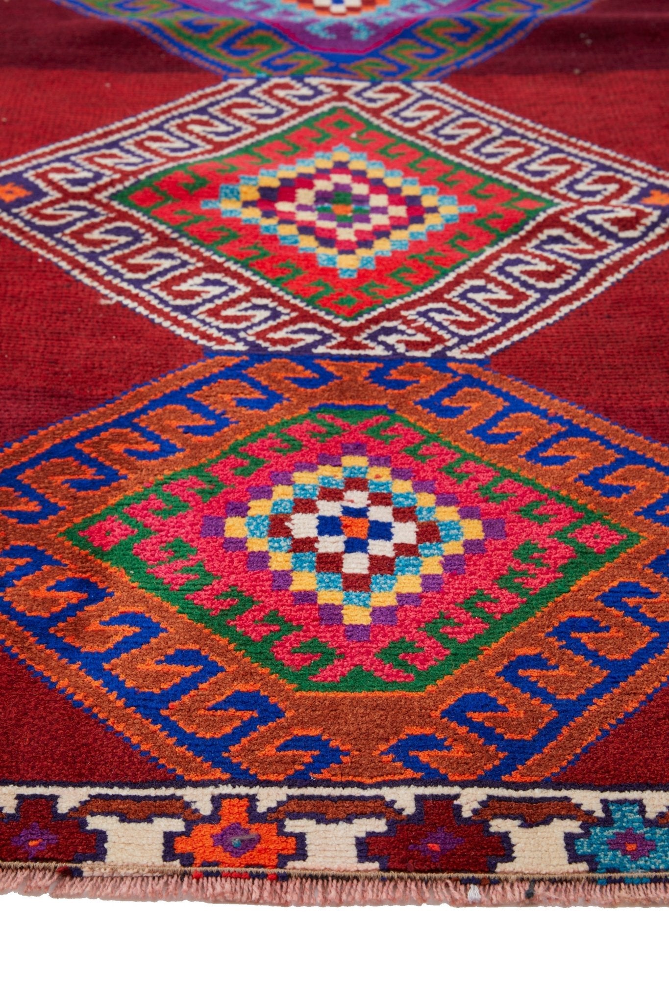 'Edie' Vintage Turkish Runner - 2'7'' x 11'2'' - Canary Lane