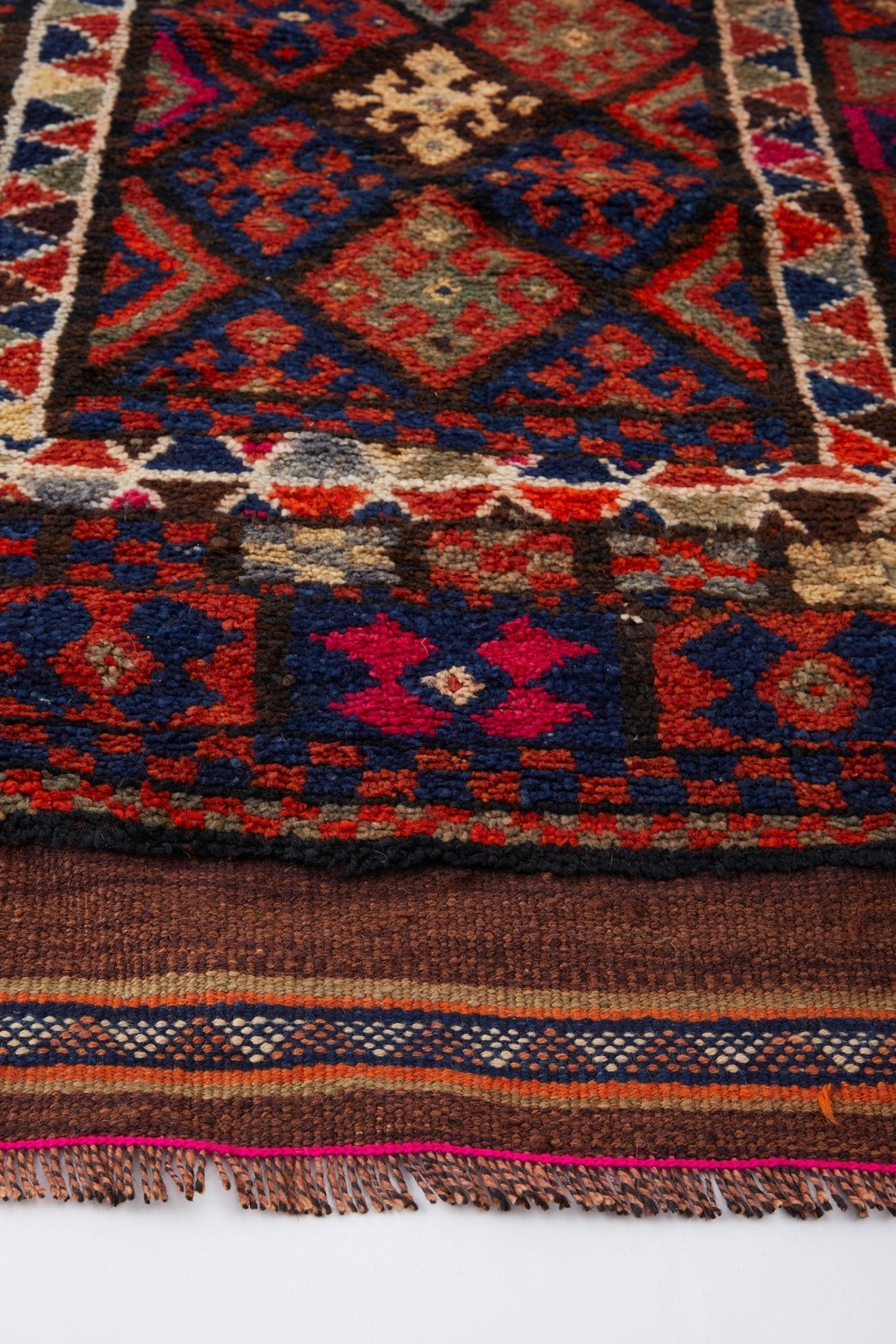 'Edna' Vintage Turkish Runner - 2'7'' x 11'1'' - Canary Lane