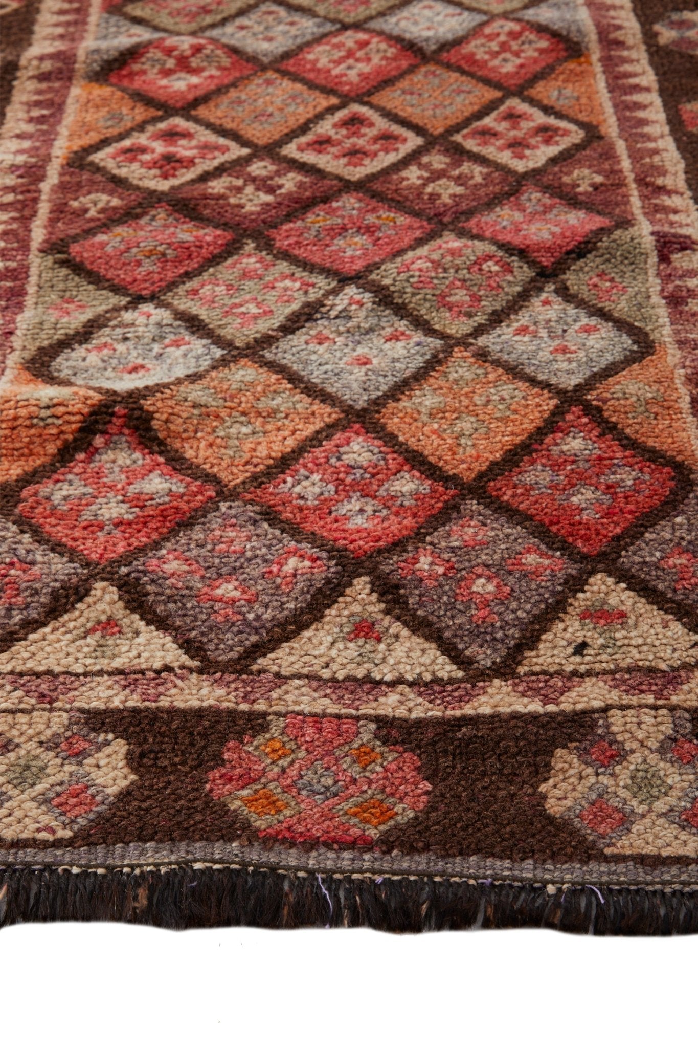 'Eliza' Turkish Vintage Runner Rug - 2'7