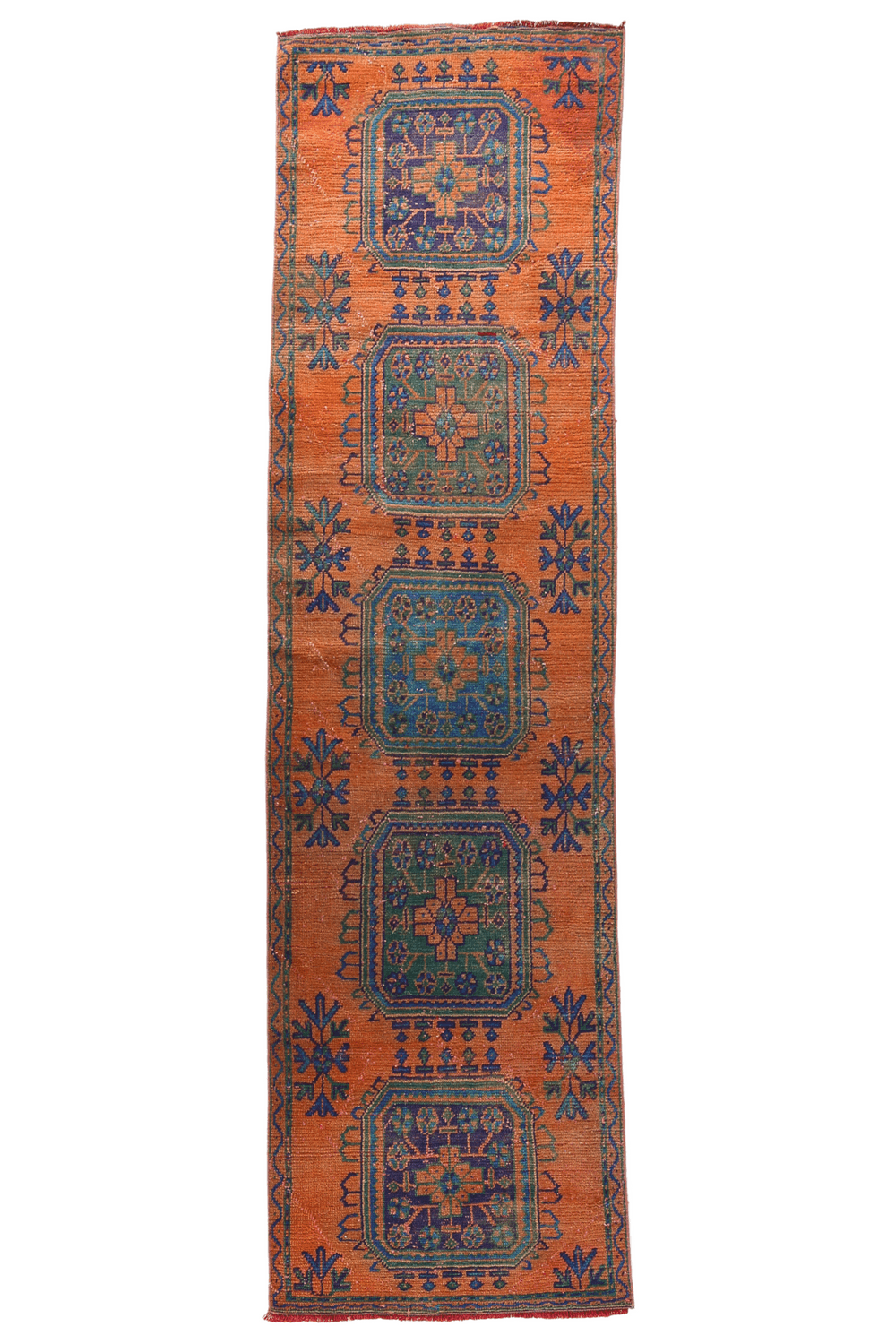 'Essex' Vintage Turkish Kilim Runner - 2'10.5