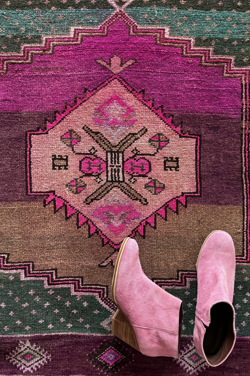 'Foster' Vintage Turkish Runner - 2'5