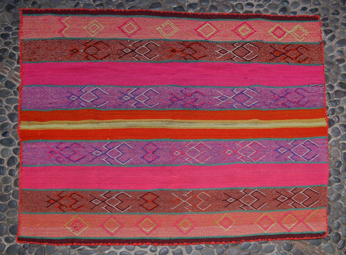 Handwoven Peruvian Frazada No. 001 - Canary Lane