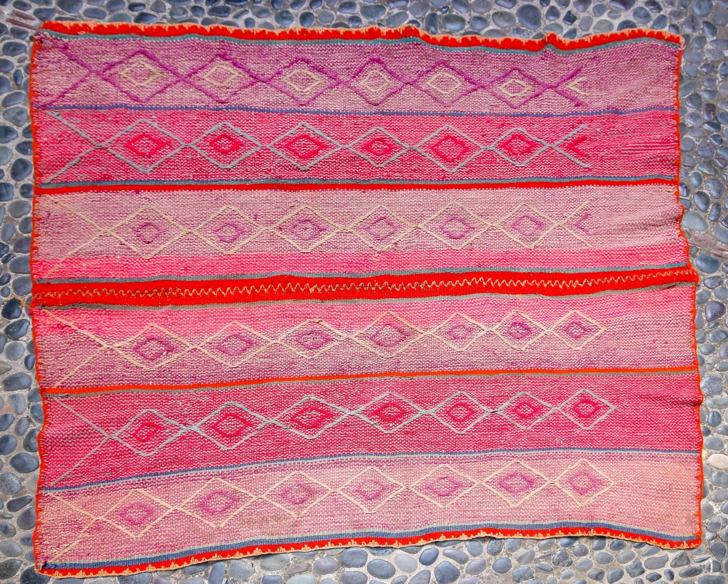 Handwoven Peruvian Frazada No. 006 - Canary Lane