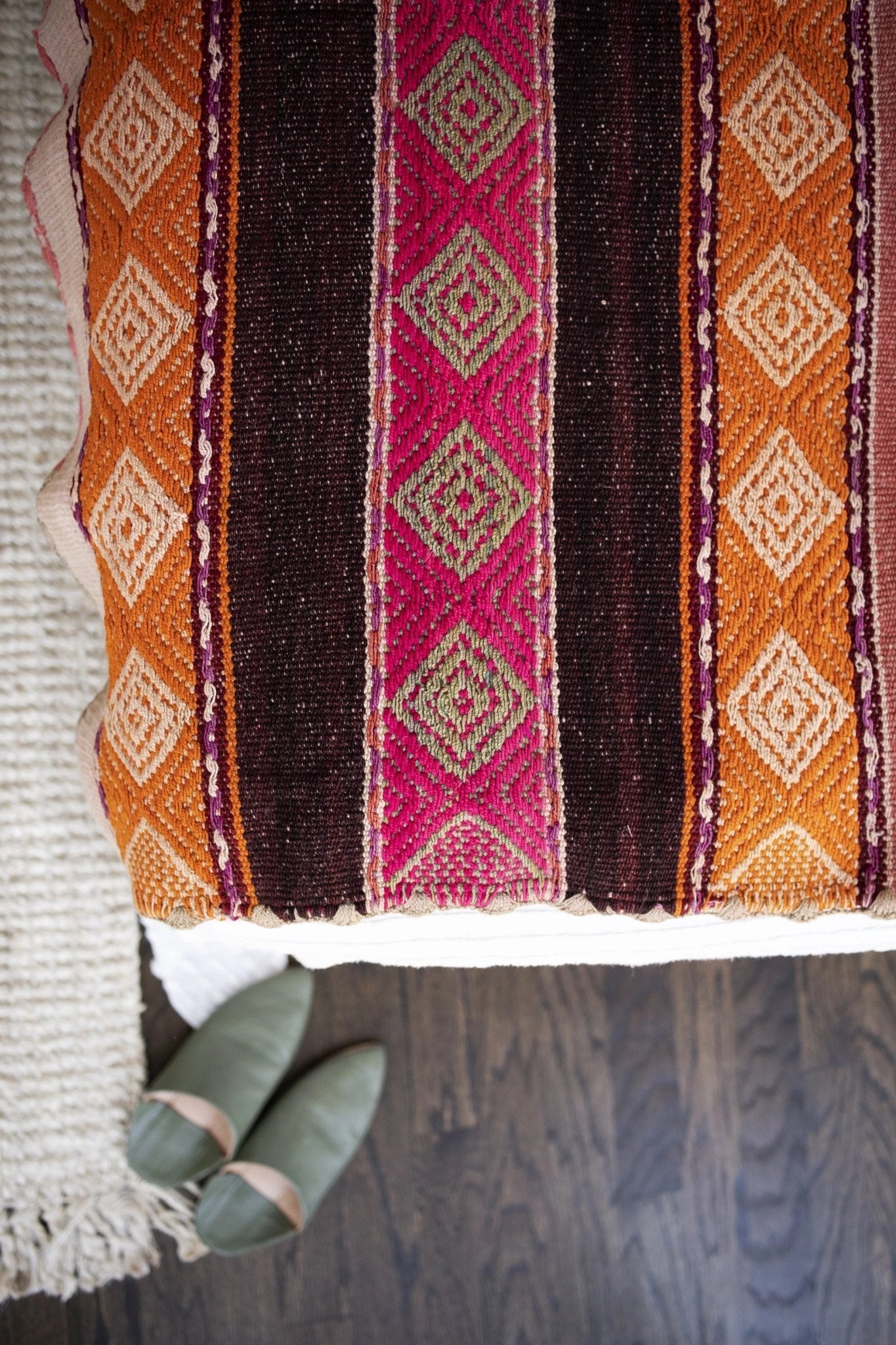 Handwoven Peruvian Frazada No. 013 - Canary Lane