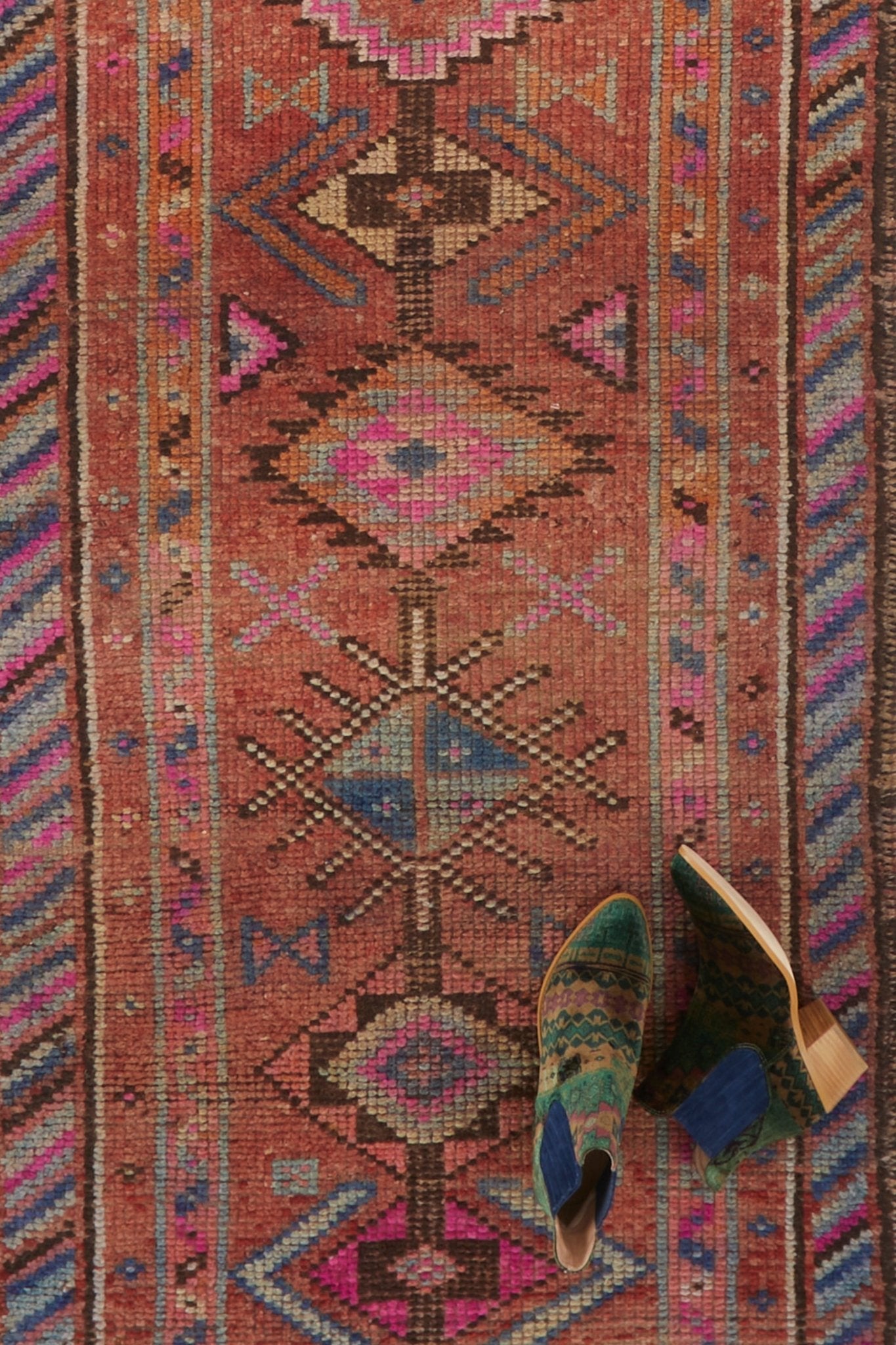 'Havana' Turkish Ombré Runner Rug - 2'9