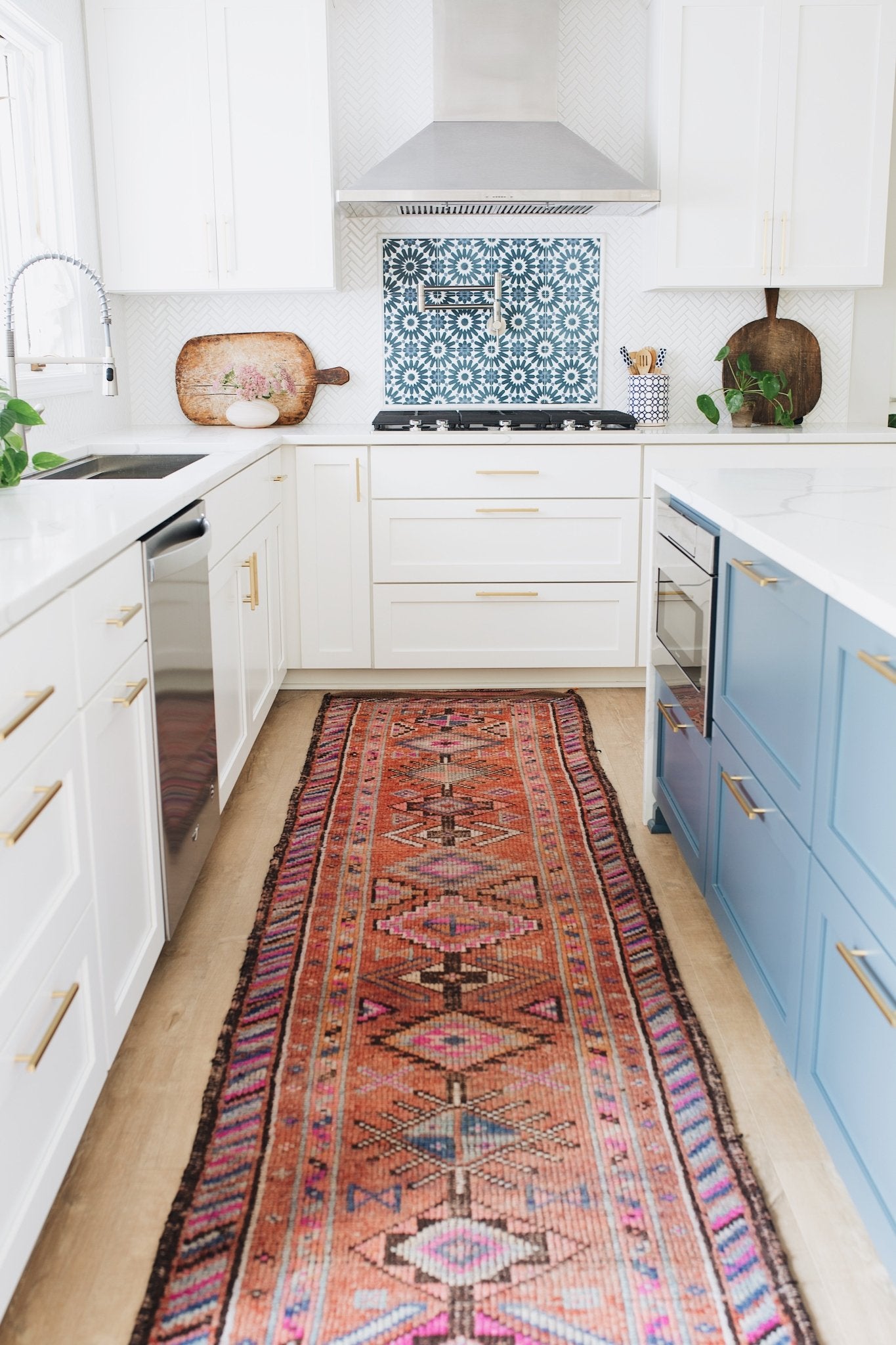 'Havana' Turkish Ombré Runner Rug - 2'9