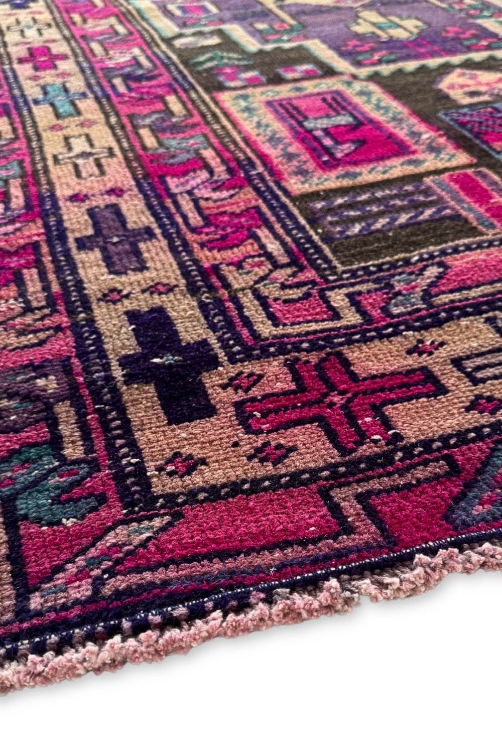 'Haywood' Vintage Turkish Runner - 3'9