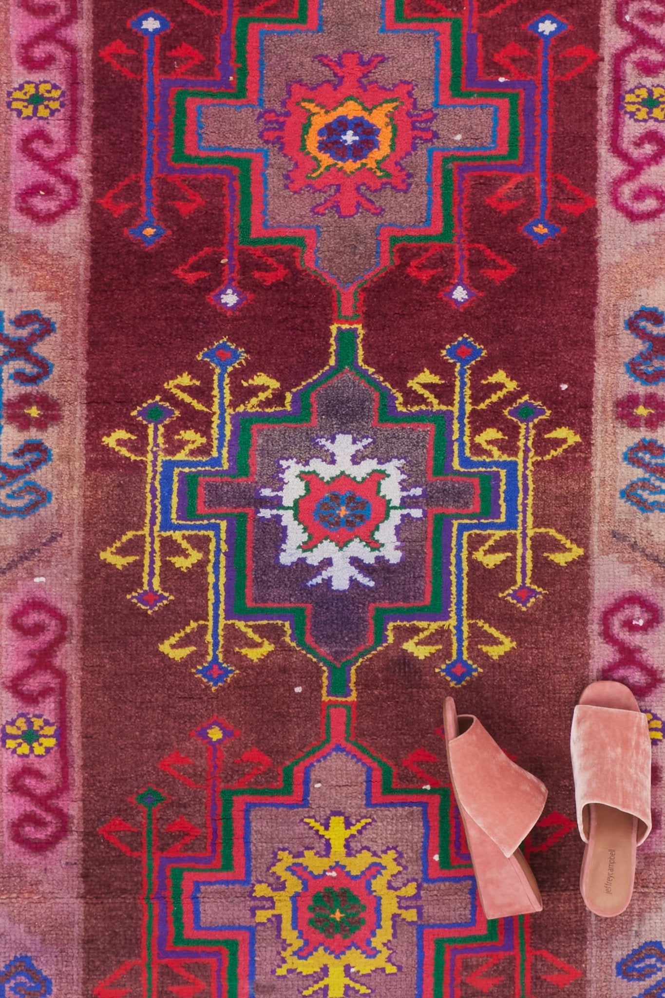 'Hazel’ Vintage Turkish Runner - 2'9