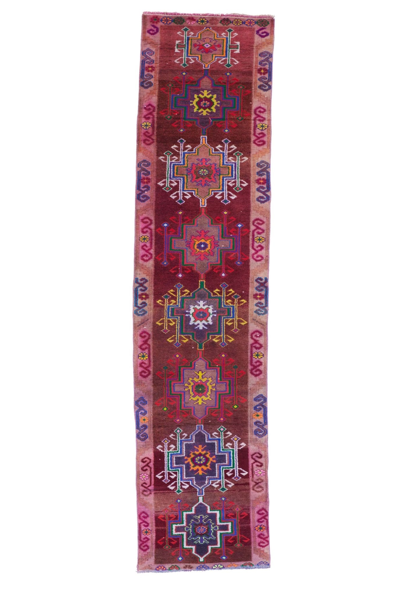 'Hazel’ Vintage Turkish Runner - 2'9