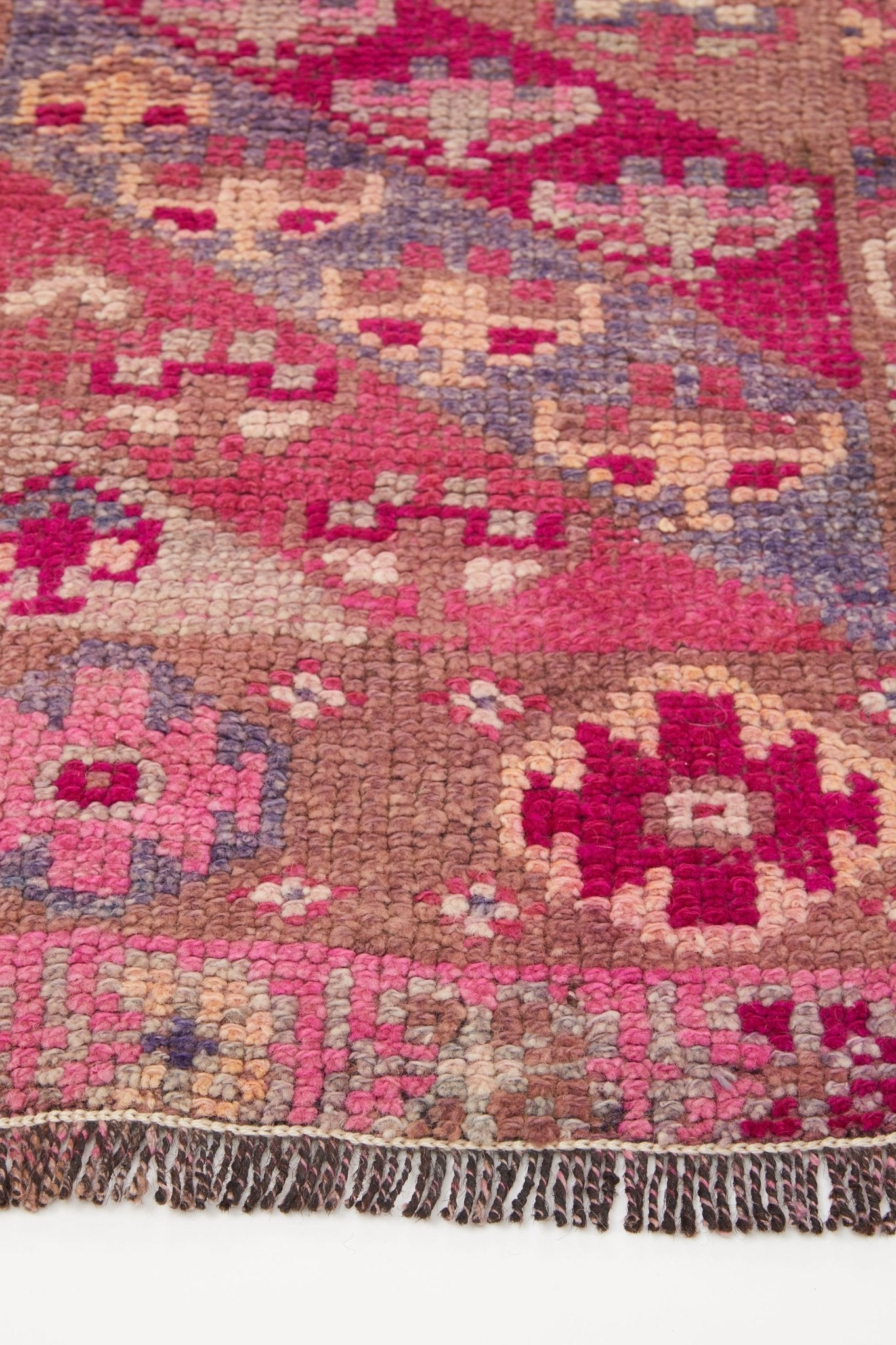 'Helena' Vintage Turkish Runner - 2'9'' x 11'11'' - Canary Lane