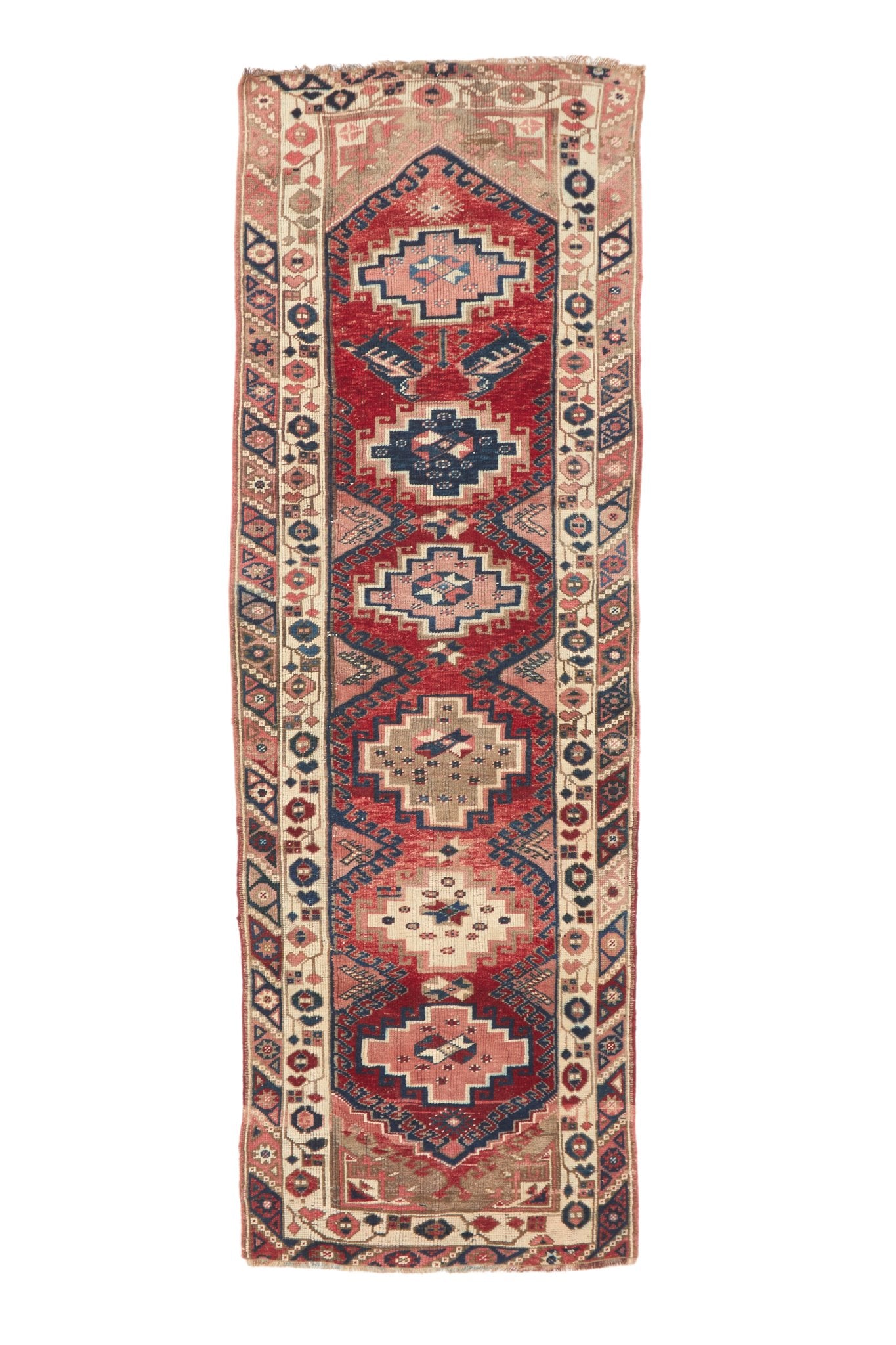 'Joni' Turkish Vintage Runner Rug - 3'1