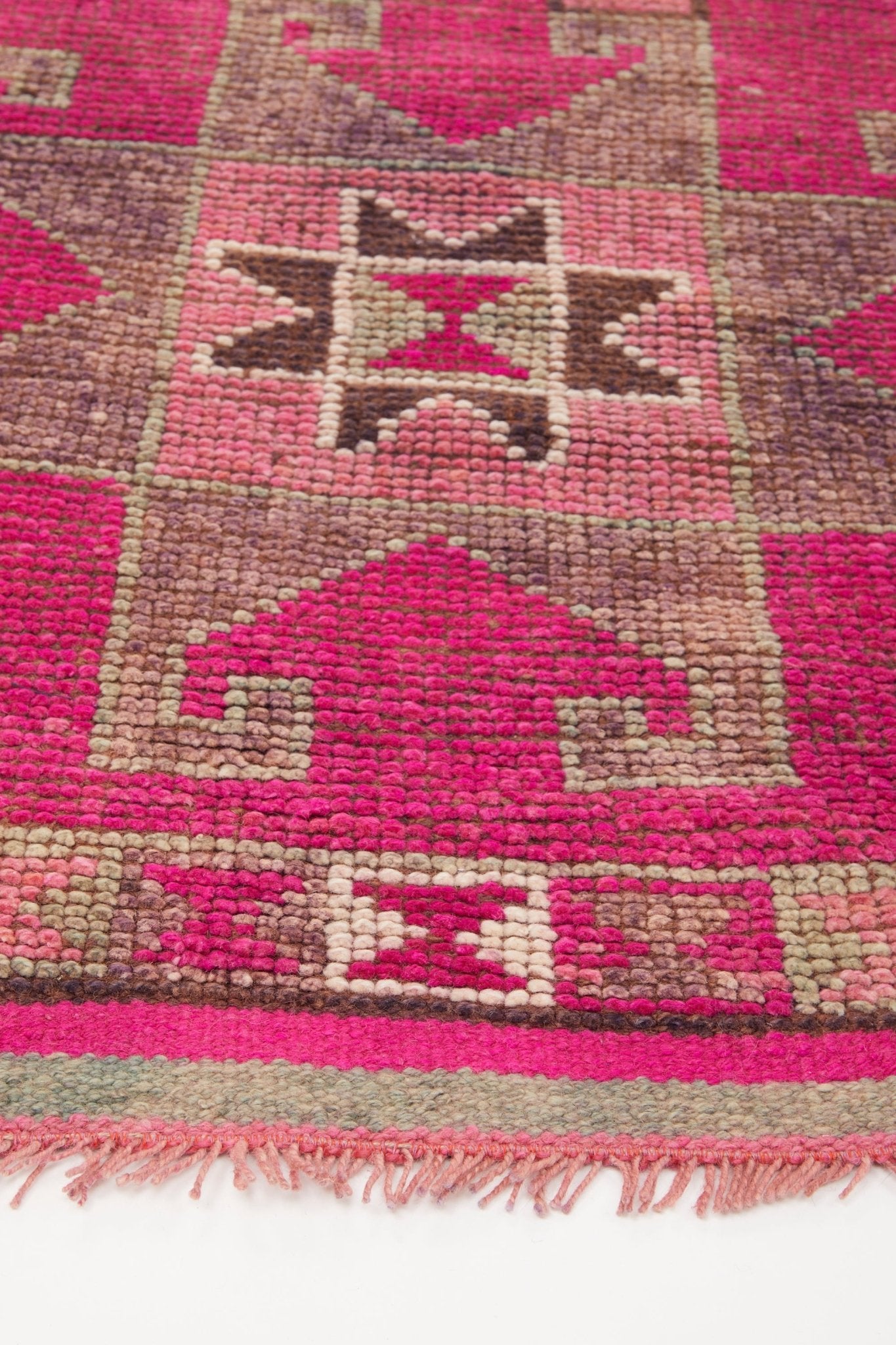 'Lee' Vintage Turkish Runner - 3'2'' x 11'2'' - Canary Lane