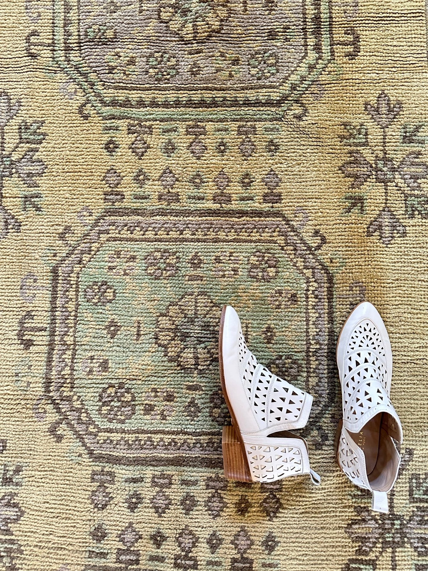 'Marjorie' Vintage Turkish Runner - 2'6