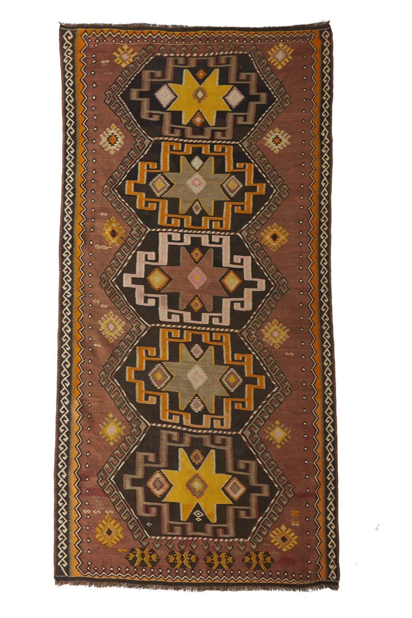 'Maxine' Kilim Rug - 4'8