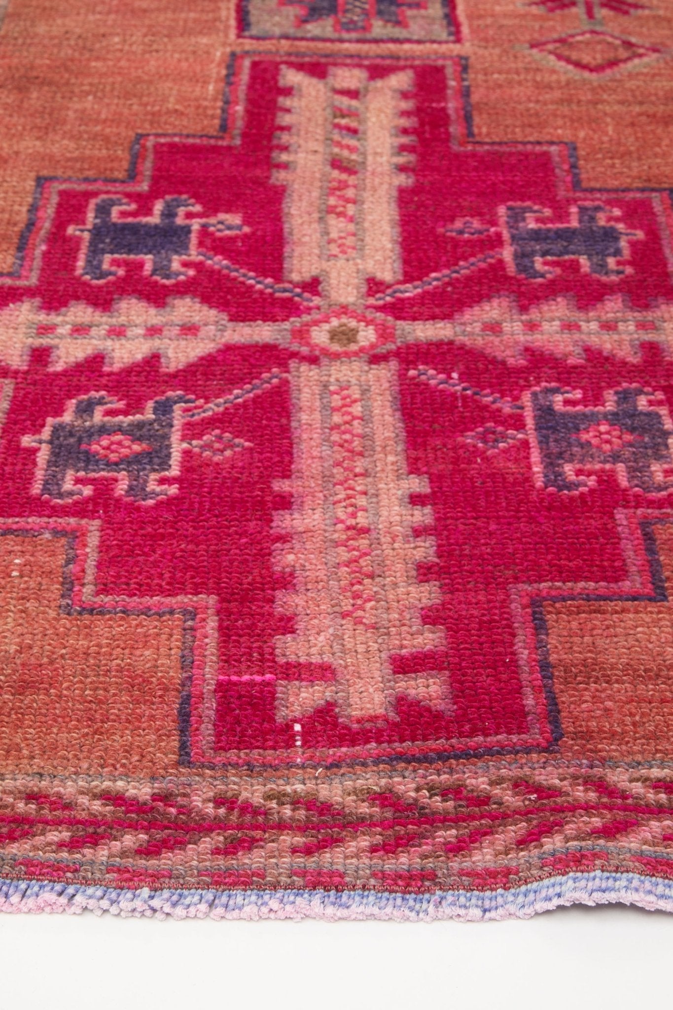 'Milan' Vintage Turkish Runner - 2'5'' x 12'2'' - Canary Lane