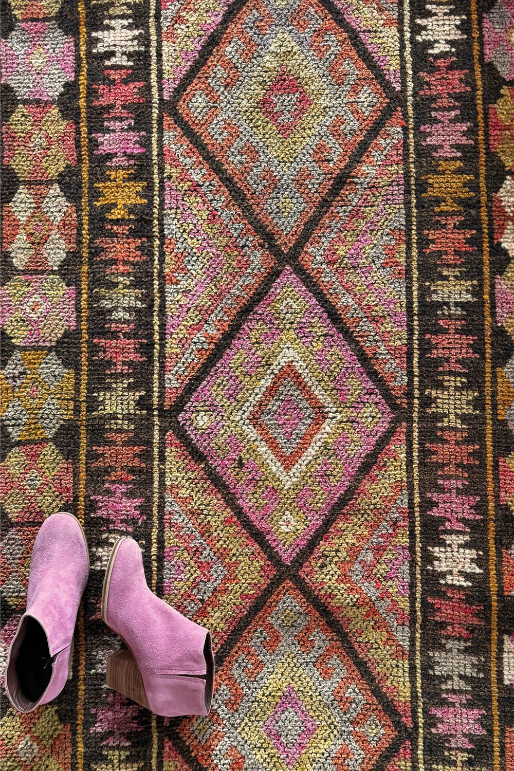 'Milford' Vintage Turkish Runner - 2'11.5