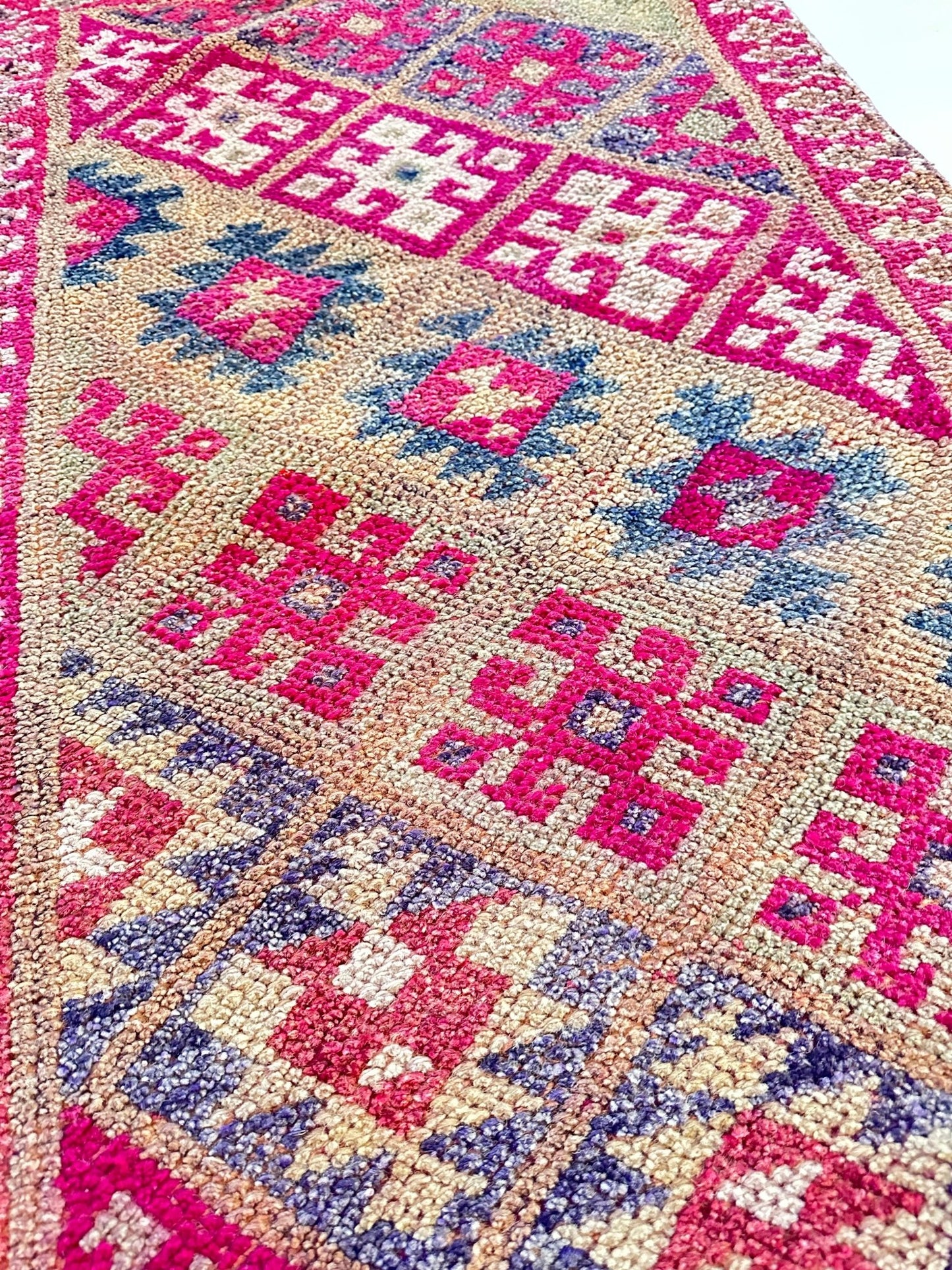 'Millie' Vintage Turkish Runner - 2'5