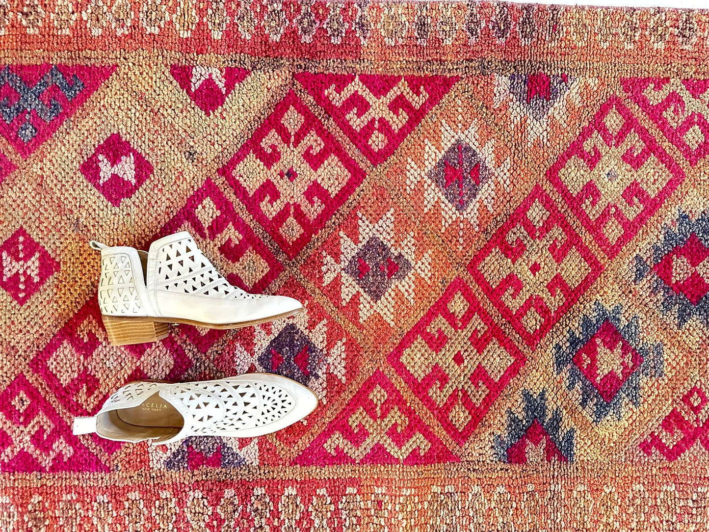 'Millie' Vintage Turkish Runner - 2'5
