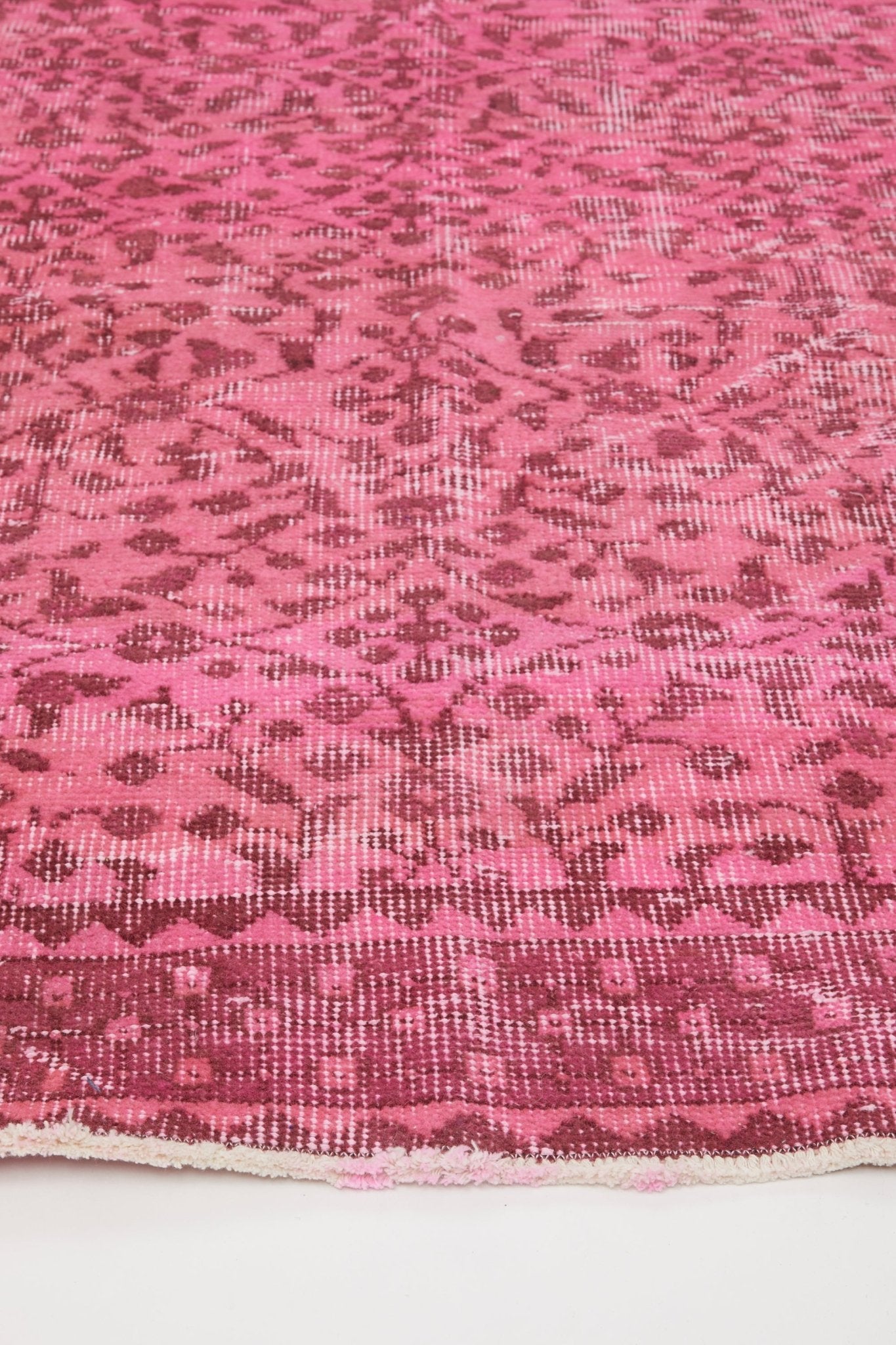 'Milo' Turkish Vintage Area Rug - 4' x 7' - Canary Lane
