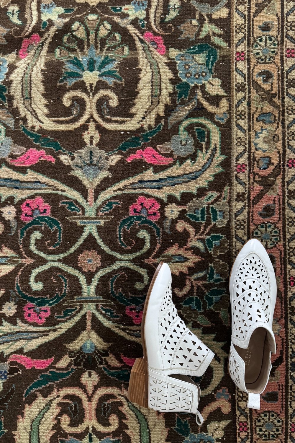 'Mobjack' Vintage Turkish Runner - 2'9