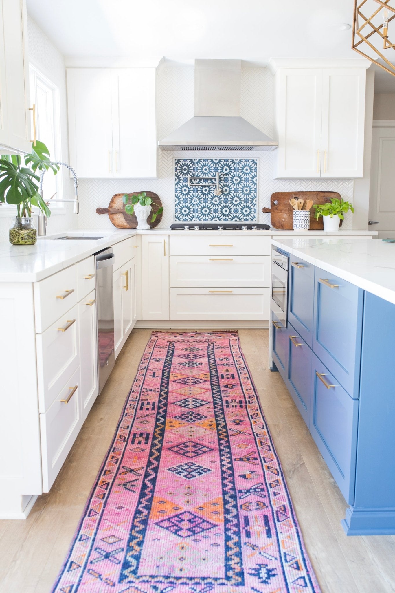 'Molly' Vintage Turkish Runner - 2'7'' x 12'3'' - Canary Lane