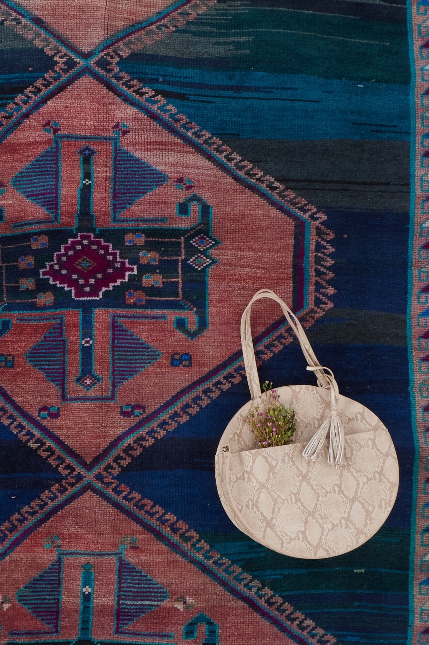 No. 1339 Vintage Heirloom Turkish Runner - 5'3'' x 12'6'' - Canary Lane