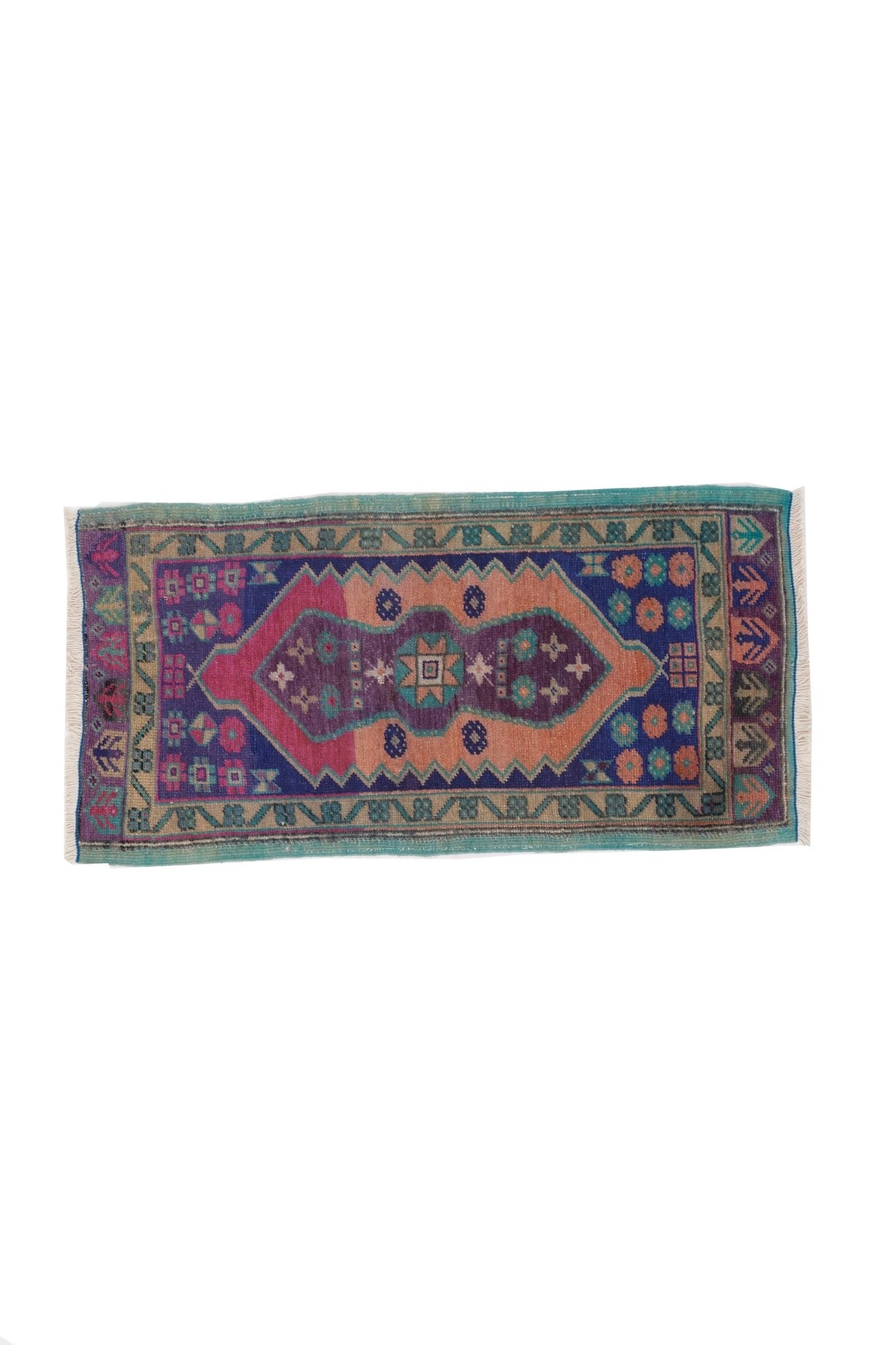 No. 1443 Mini Rug - 1'8'' x 3'5'' - Canary Lane