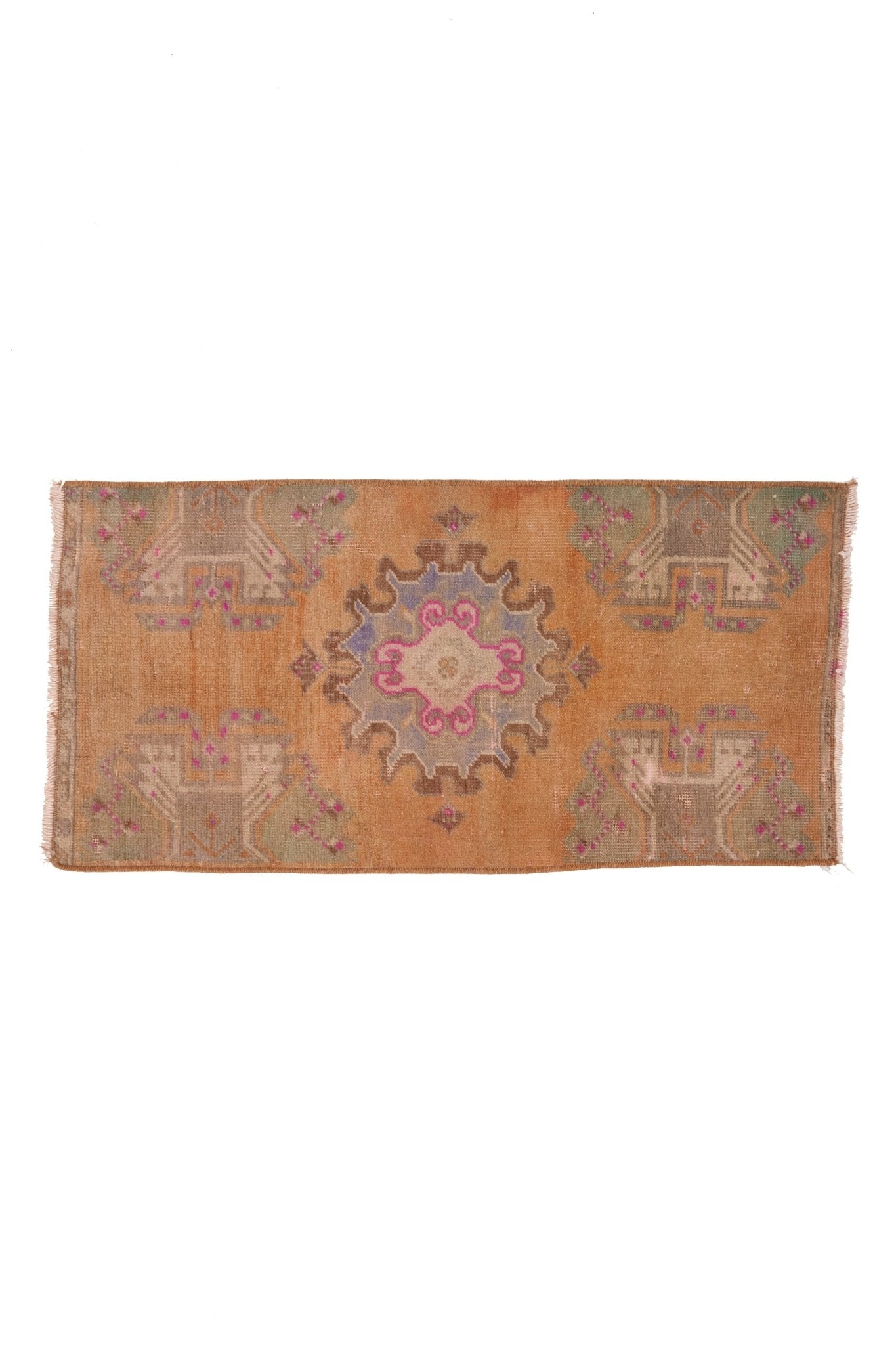 No. 1517 Mini Turkish Vintage Rug - 1'7
