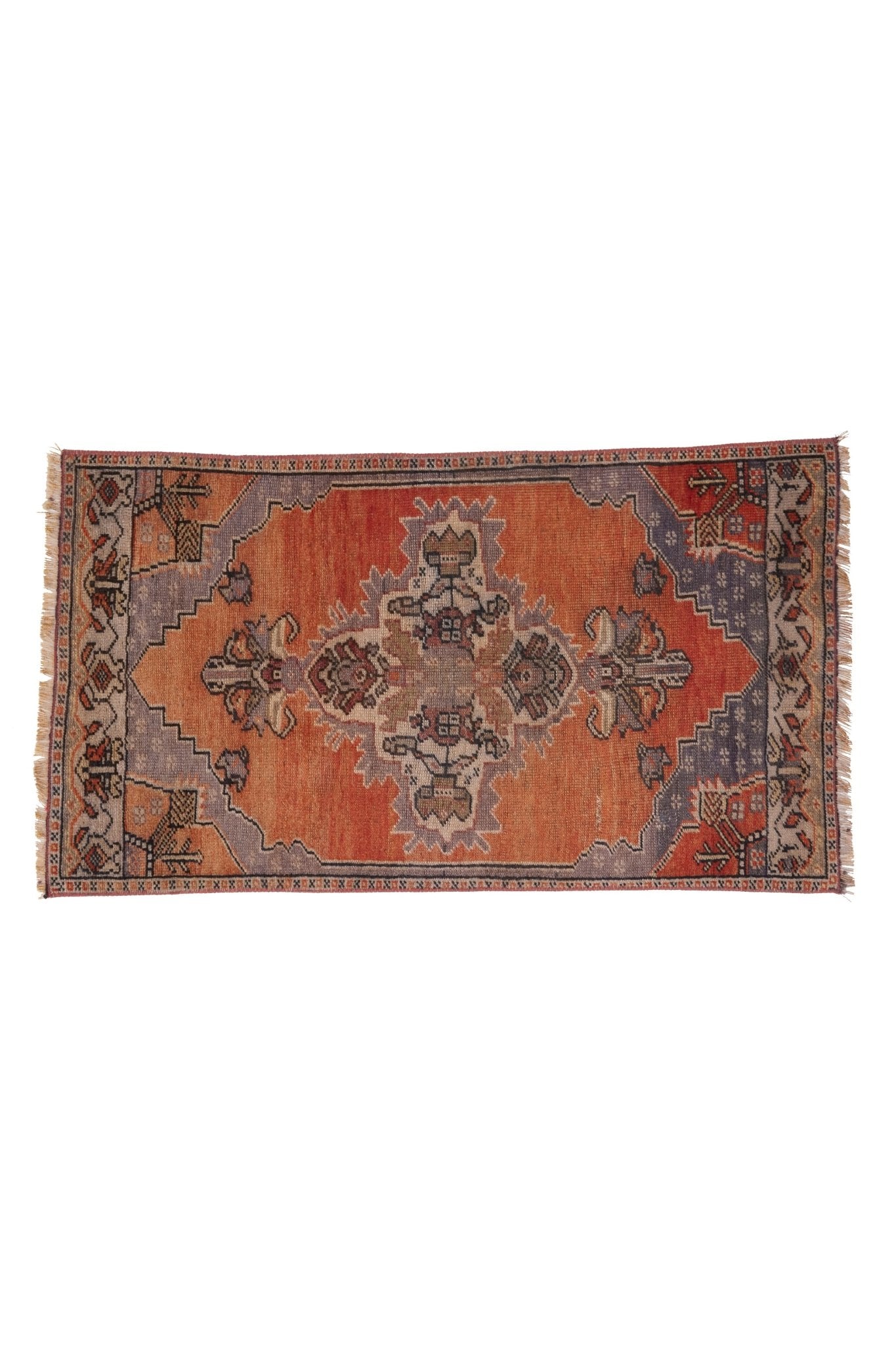 No. 1520 Mini Turkish Vintage Rug - 1'11