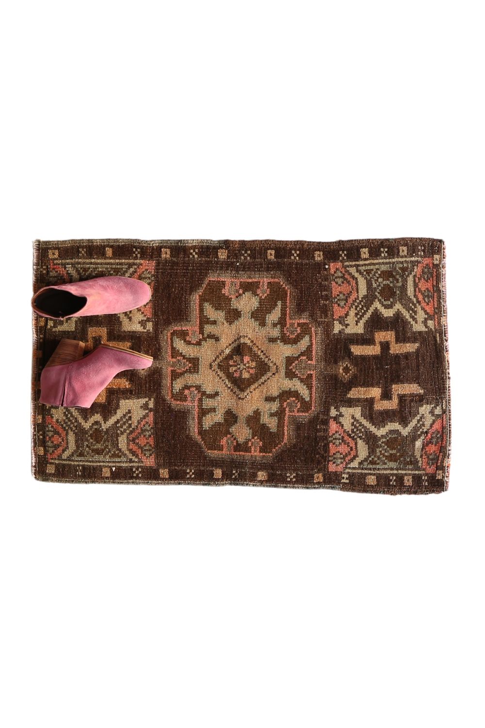 No. 1601 Mini Turkish Vintage Rug - 1'10
