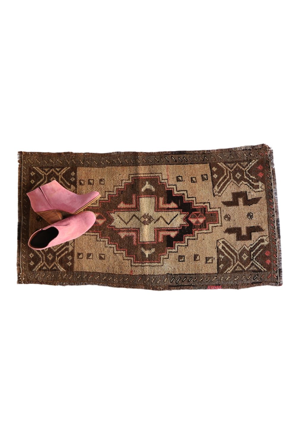 No. 1602 Mini Turkish Vintage Rug - 1'8